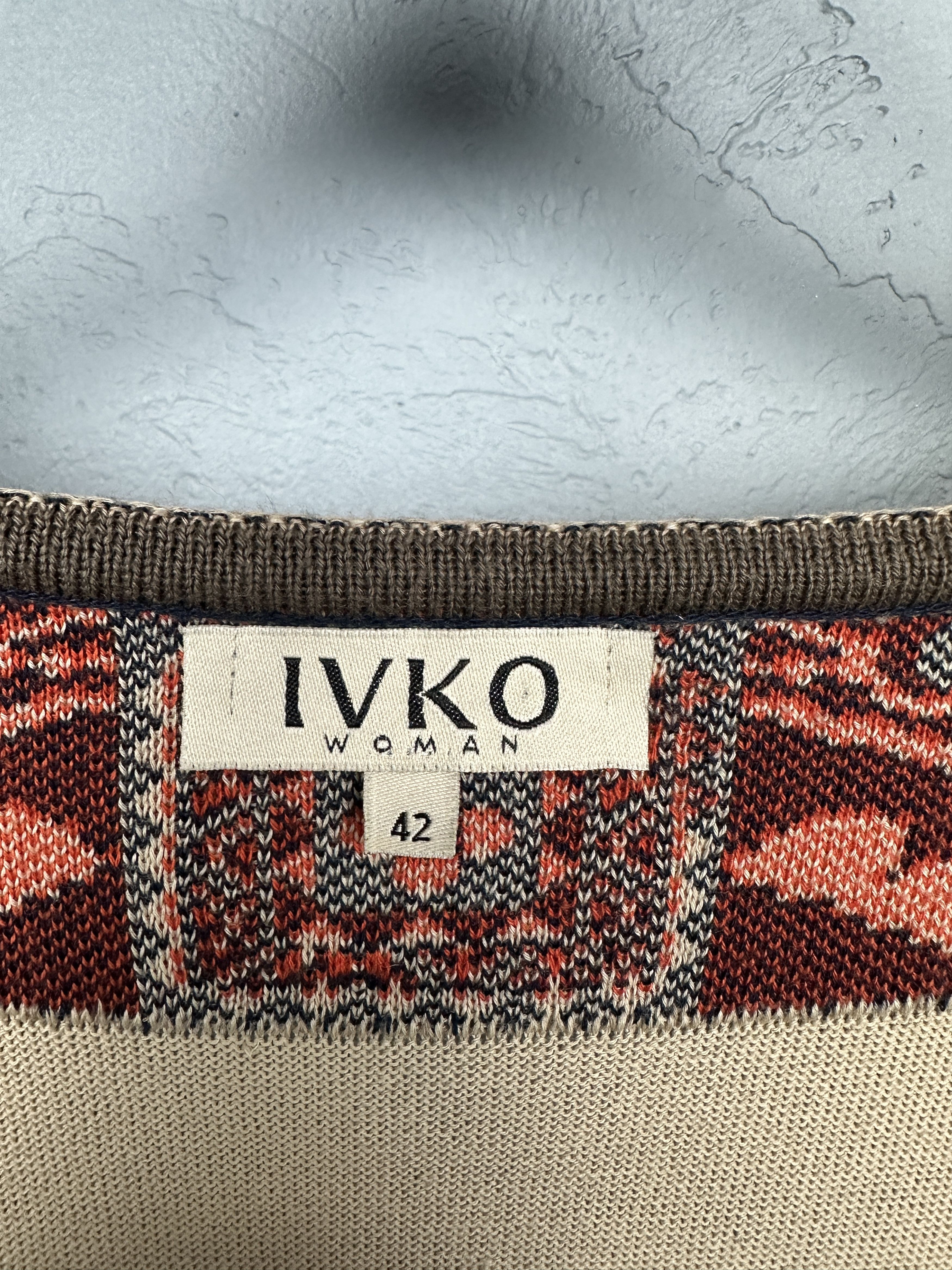 Other Ivko Womens Beige Dress Size M / US 6-8 / IT 42-44 - 3 Thumbnail