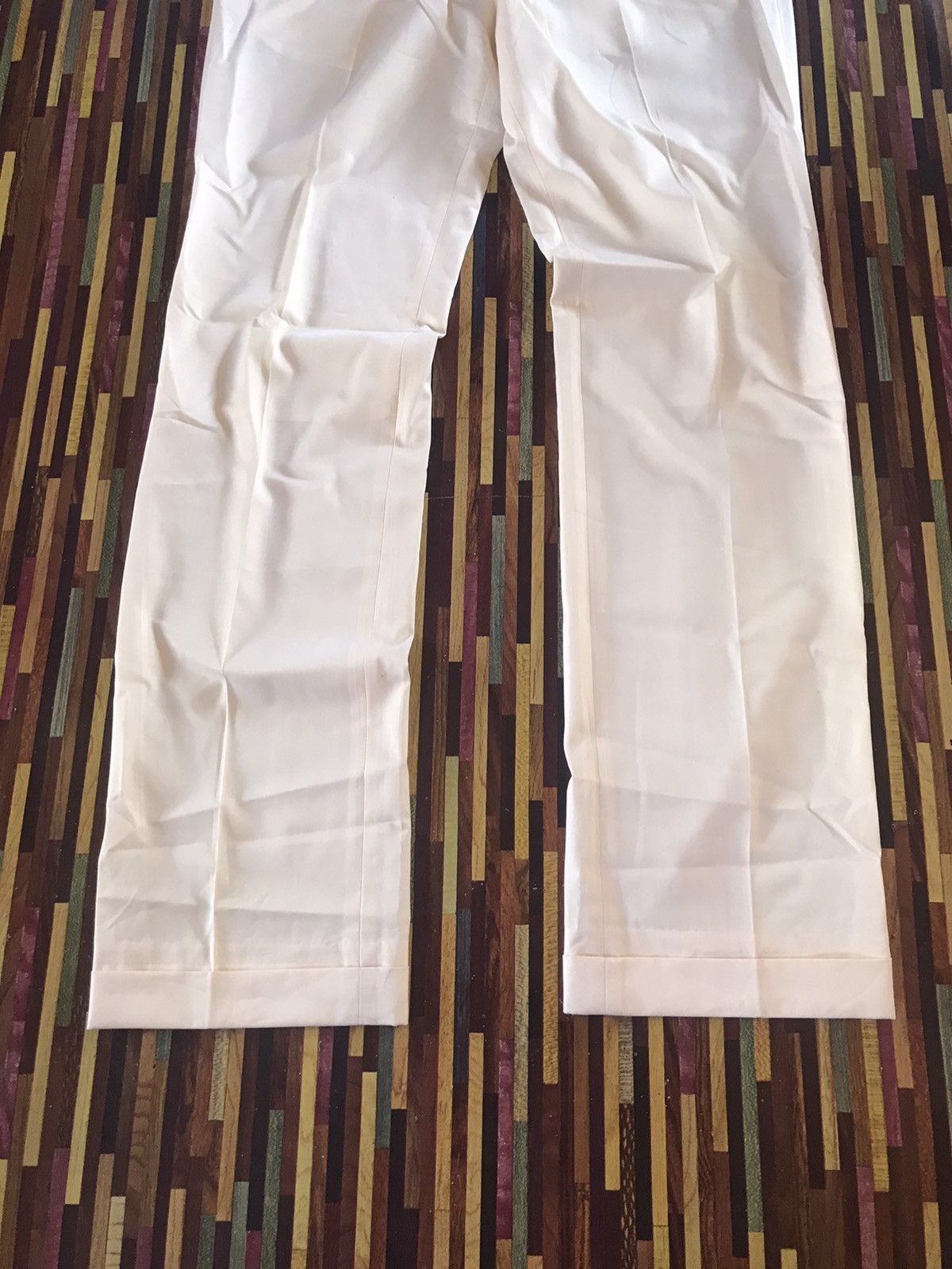 🔥🔥🔥 VTG WACKO MARIA SLACK PANTS handwritten wash tag
