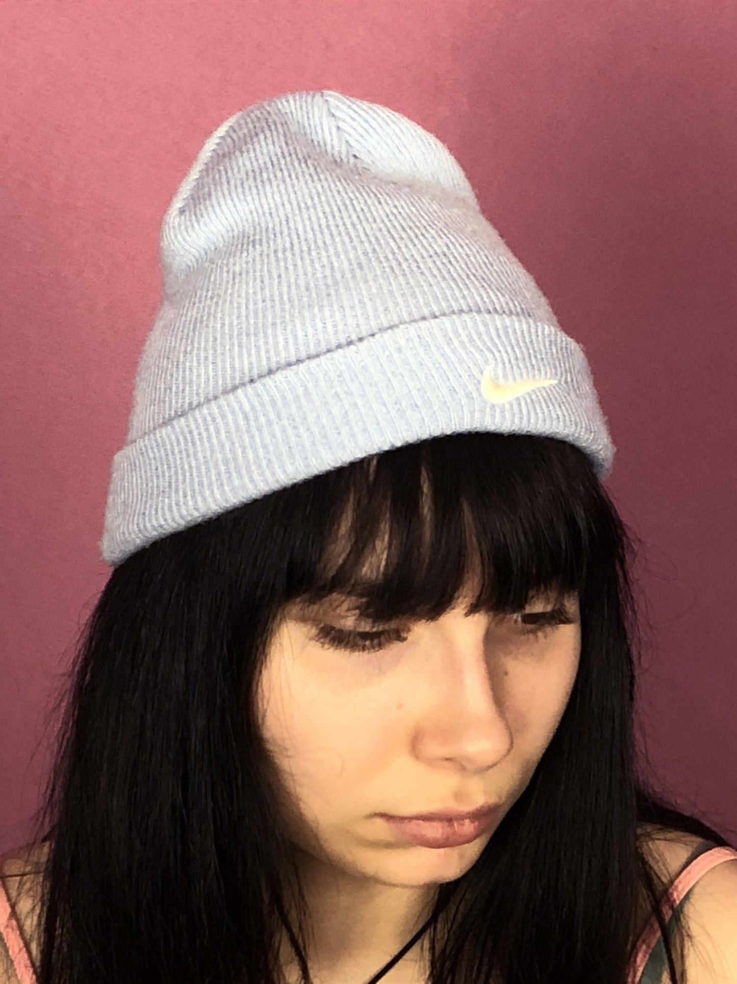 Nike × Vintage 90s Nike Vintage Women's Beanie Hat - S Size ONE SIZE - 2 Thumbnail