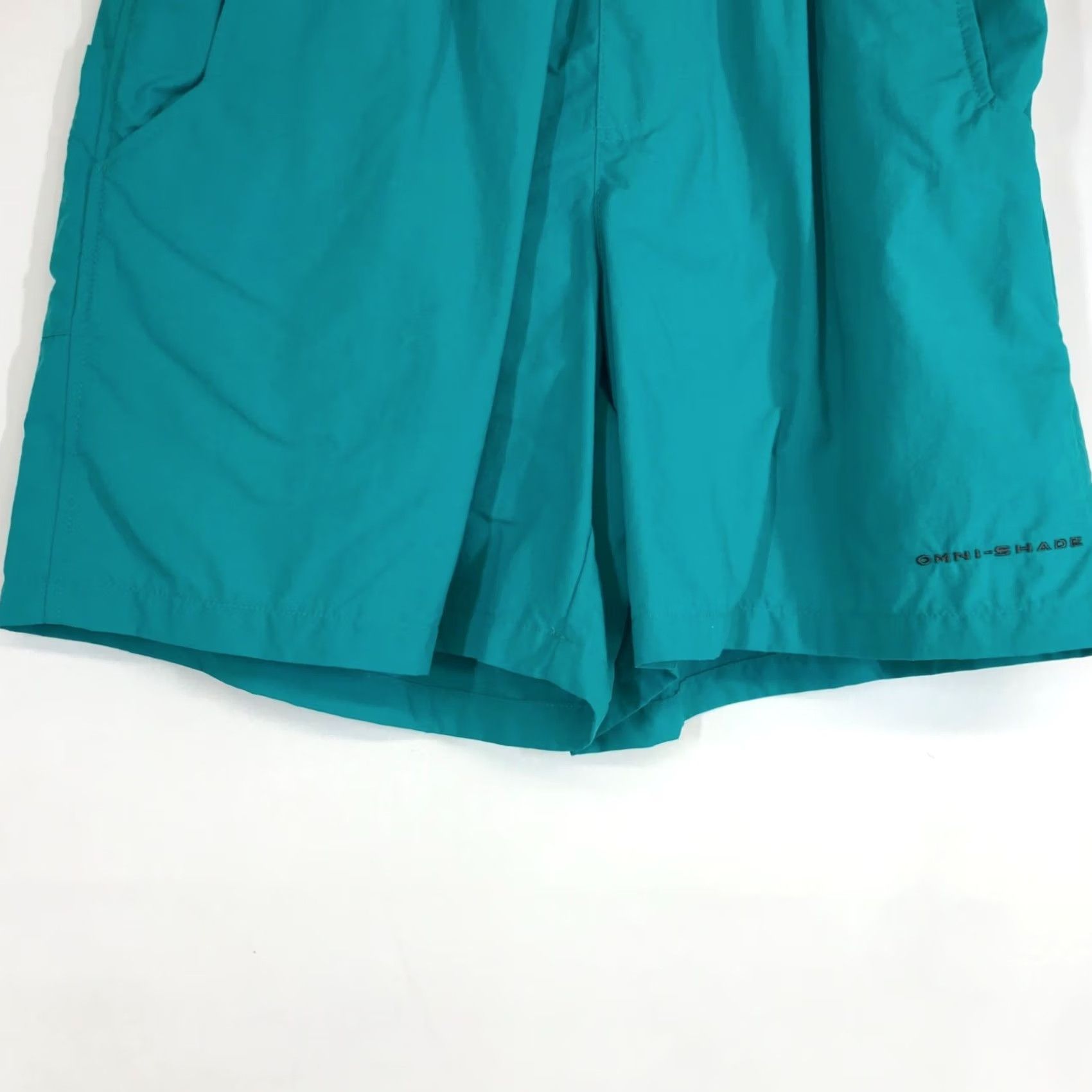 Vintage COLUMBIA MEN'S SMALL SEAFOAM PFG SWIM TRUNKS SHORTS 100% NYLON Size US 29 - 3 Thumbnail