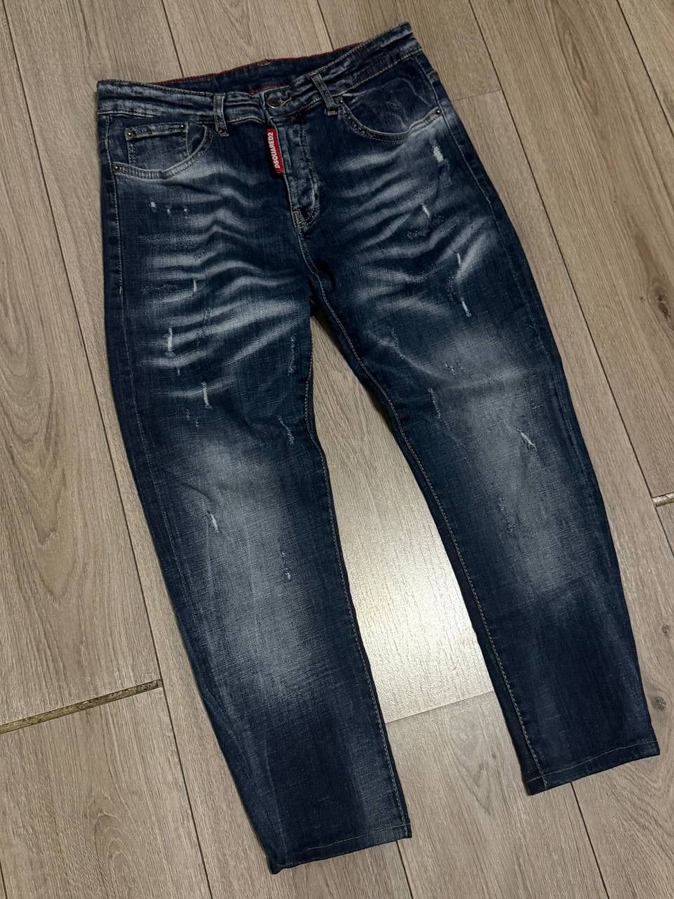 Dsquared2 dsquared2 jeans men 50 regular blue faded Size US 34 / EU 50 - 2 Thumbnail