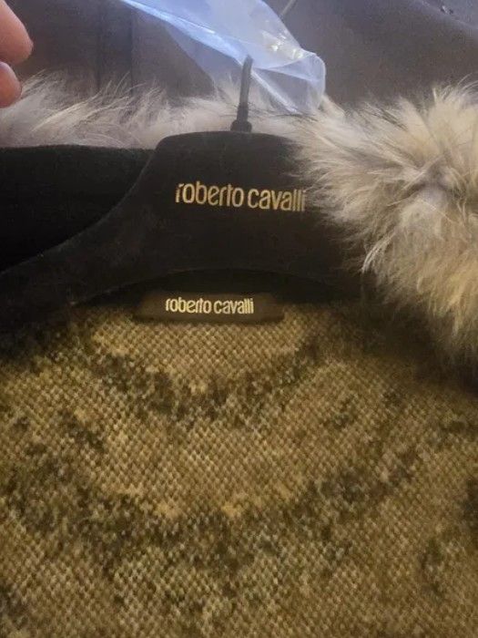 Roberto Cavalli FUR VEST JACKET Size M / US 6-8 / IT 42-44 - 3 Thumbnail