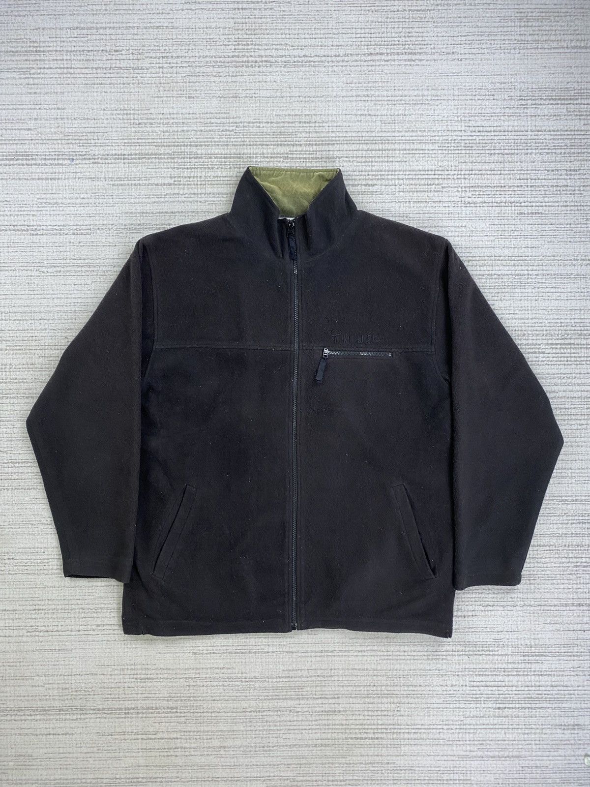 Cartoon Network × Vintage Vintage 90s Tom & Jerry Big Logo Embroidery Zipper Jacket Size US M / EU 48-50 / 2 - 5 Thumbnail