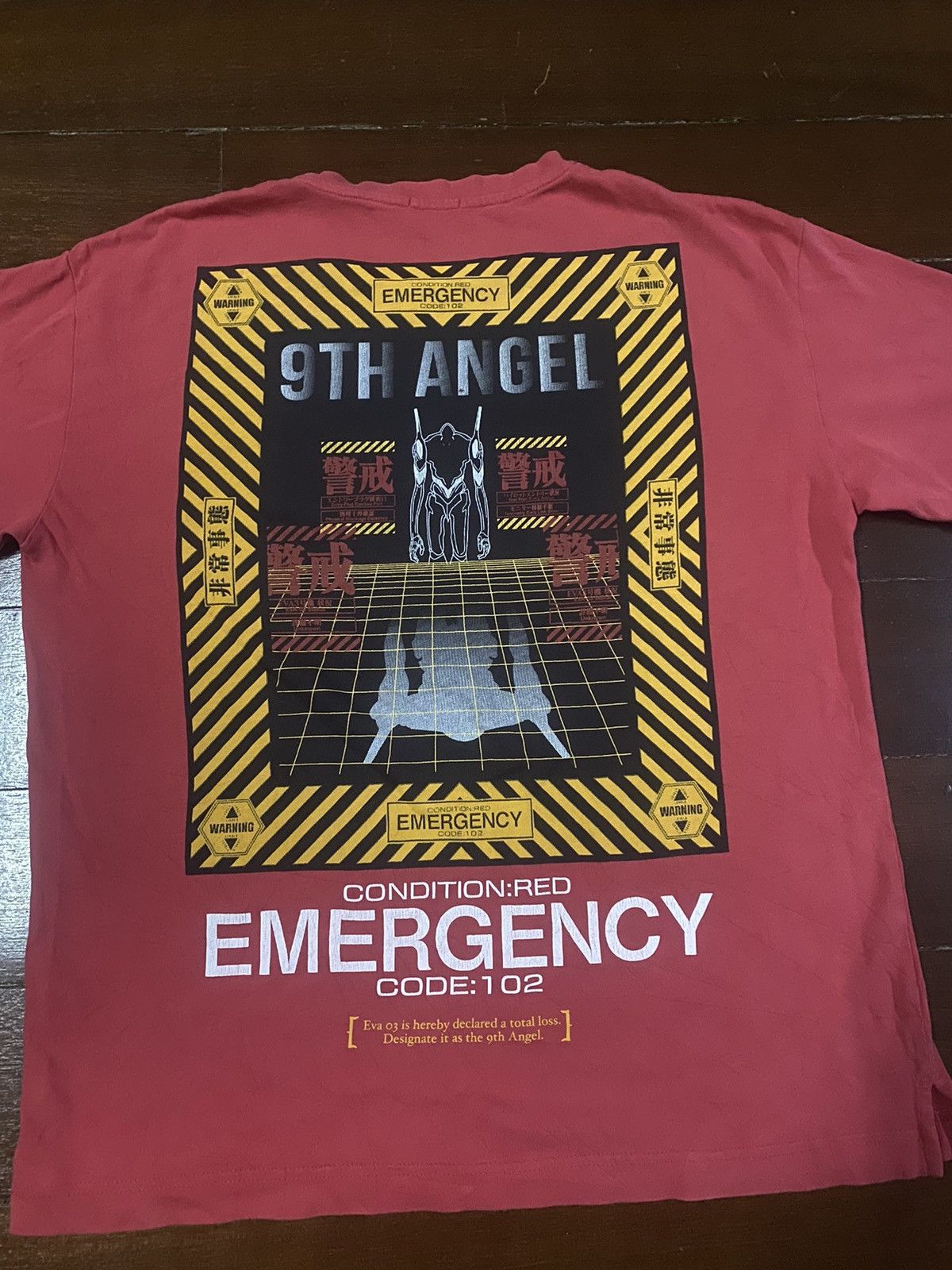 Anime × Universal Studios Gu x Neon Genesis Evangelion eva 03 emergency Size US M / EU 48-50 / 2 - 5 Thumbnail