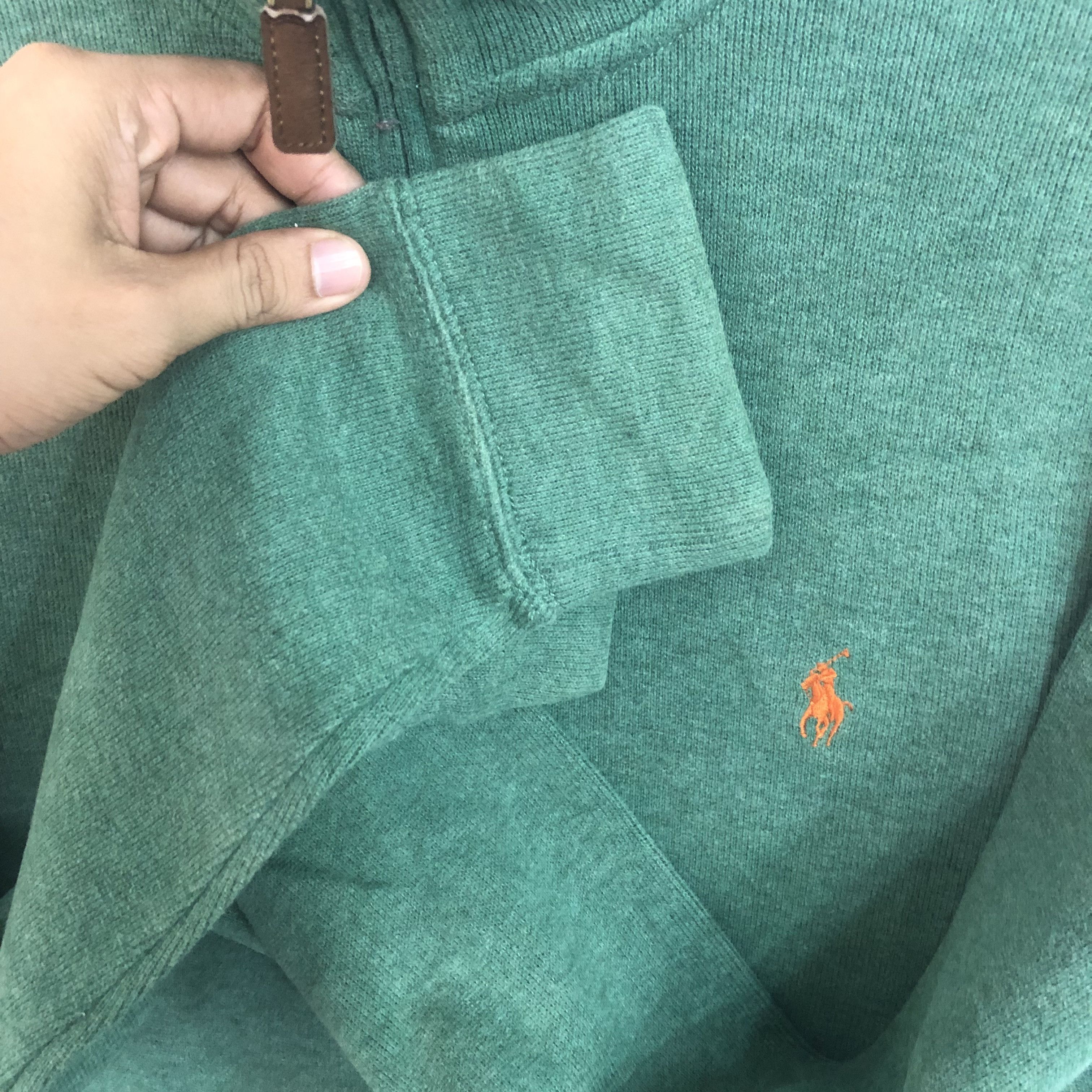 Polo Ralph Lauren Vintage Half Zip Jumper Sweatshirt Ralph Lauren Medium Size US M / EU 48-50 / 2 - 6 Thumbnail