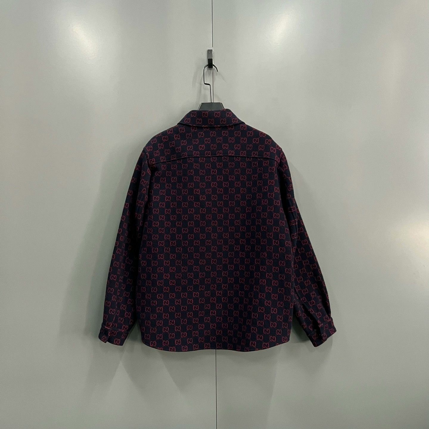 Gucci Gucci GG Print Wool Jacket Size US M / EU 48-50 / 2 - 2 Thumbnail