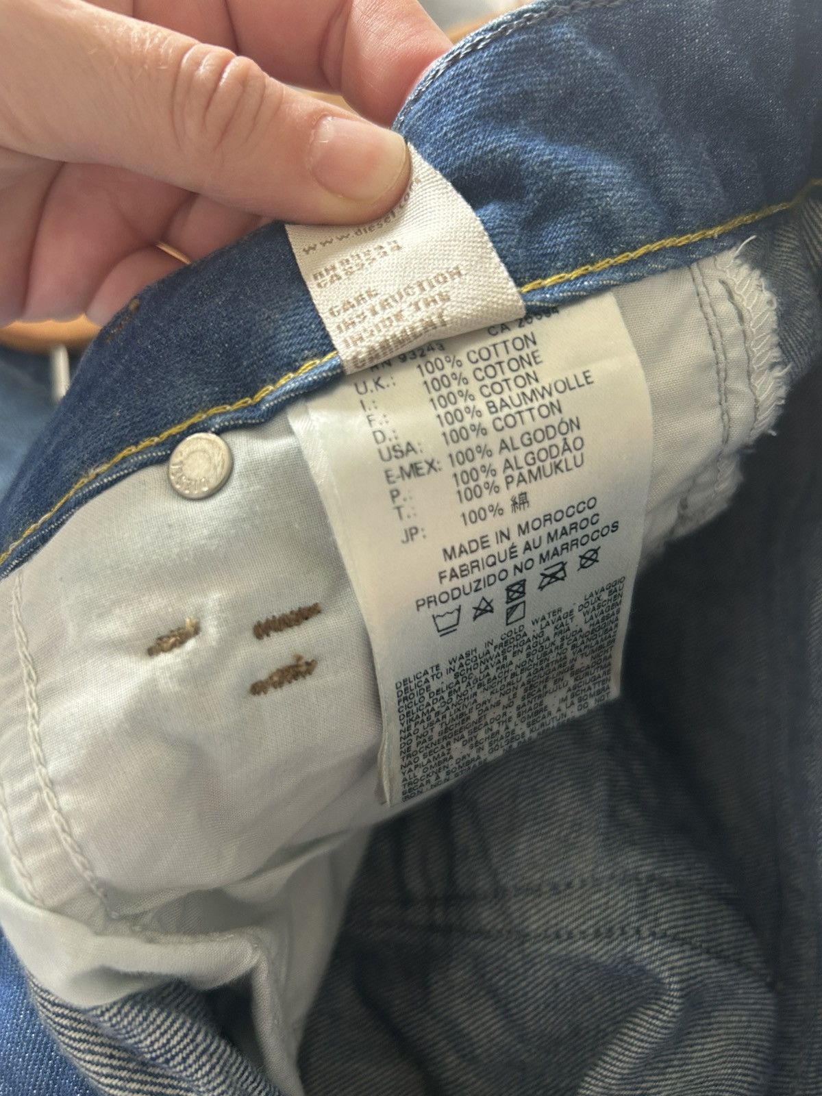 Diesel Diesel relaxed boyfriend low waist Size 28" / US 6 / IT 42 - 8 Thumbnail