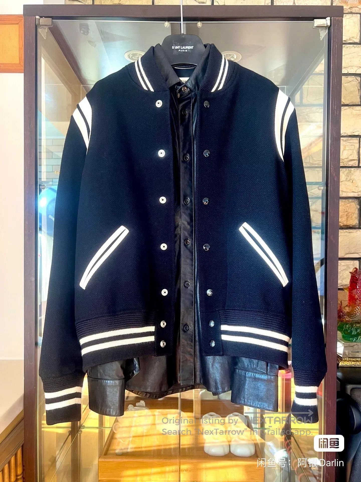 Saint Laurent Paris saint laurent lambskin leather shirt jacket. Size US M / EU 48-50 / 2 - 5 Thumbnail