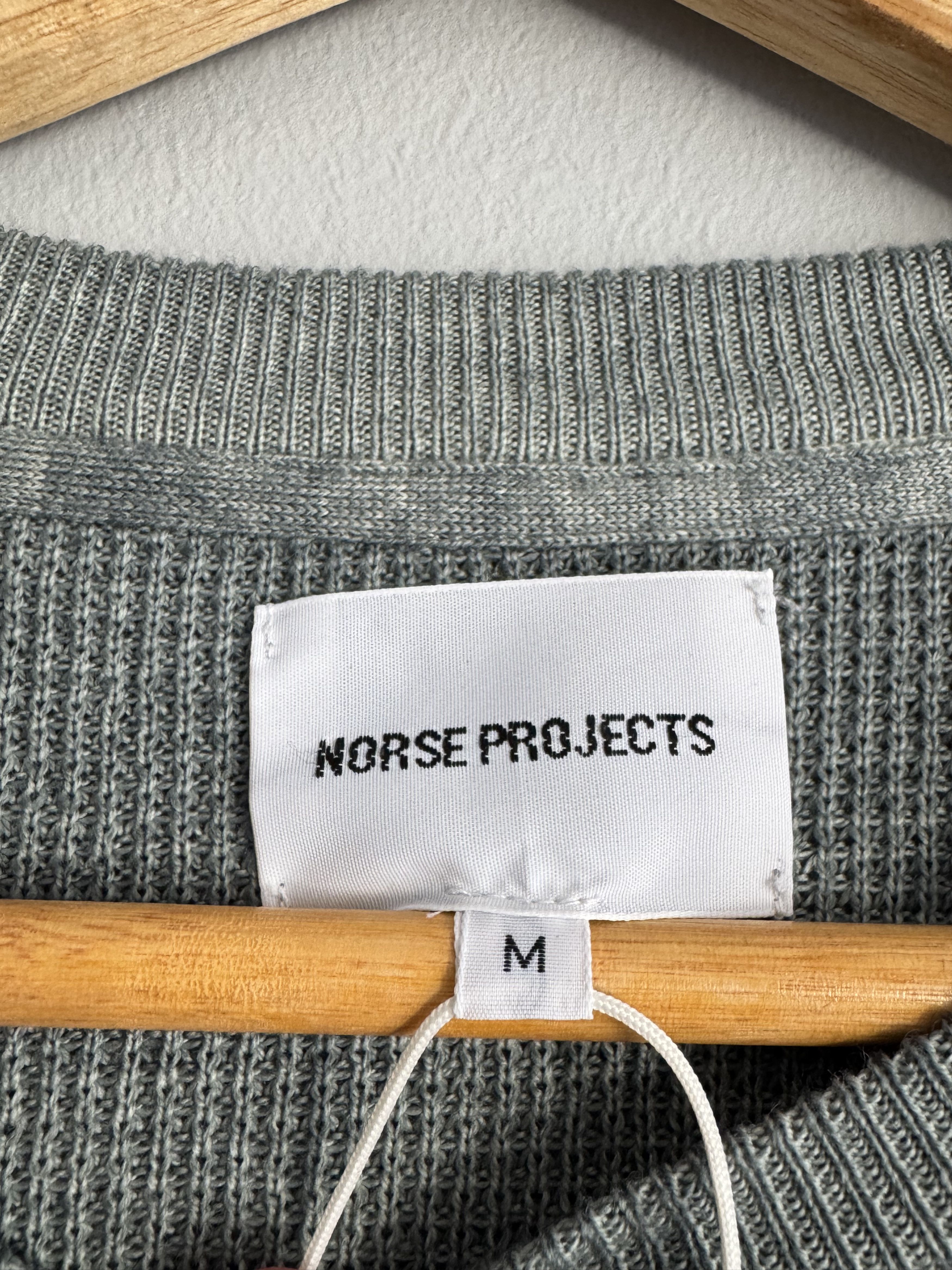 Norse Projects SAMPLE Norse Projects Sweater Merino Wool Henning Crew Knit Size US M / EU 48-50 / 2 - 2 Thumbnail