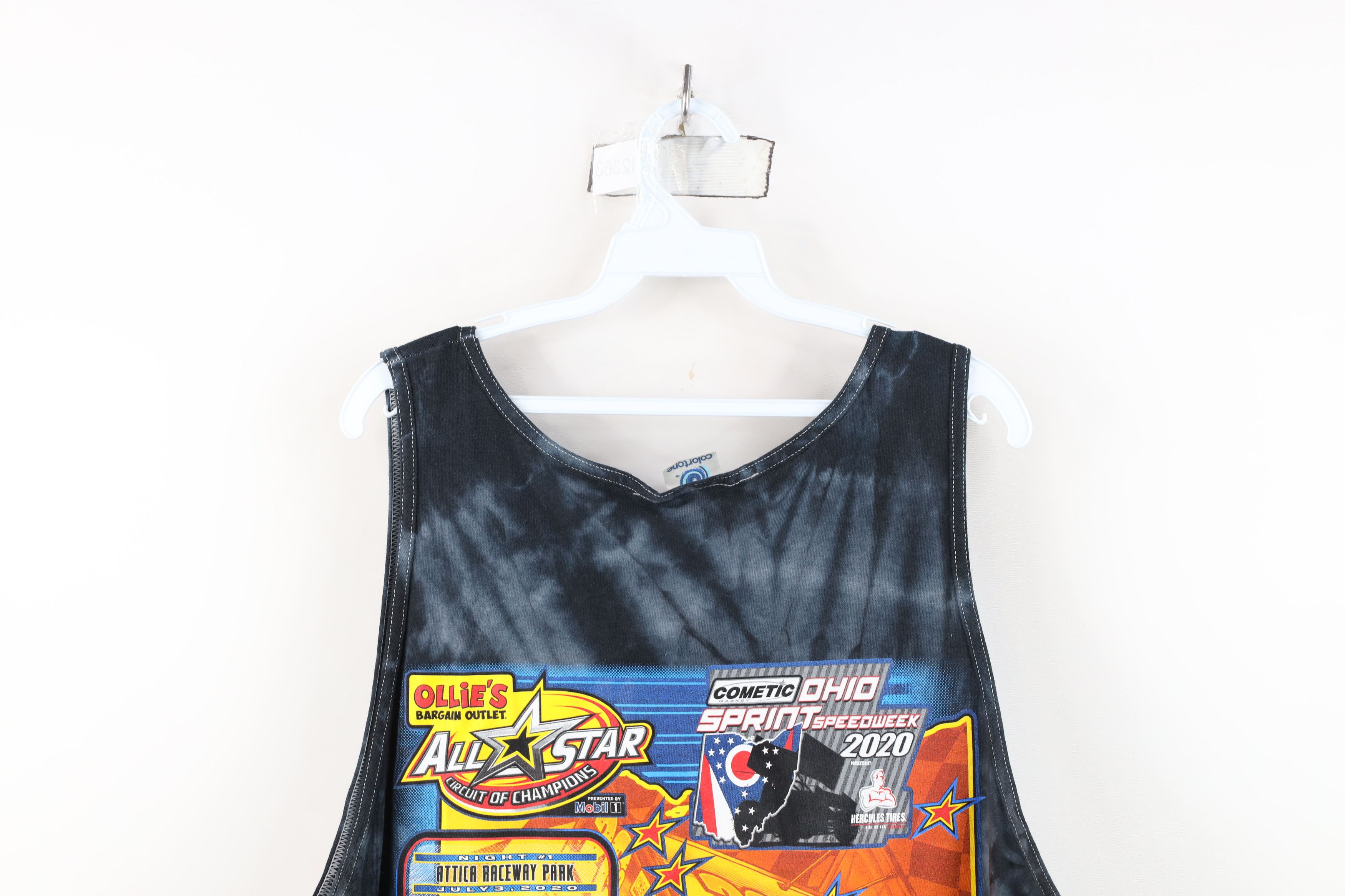 Vintage Y2K Circuit of Champions Ohio Car Racing Tank Top T-Shirt Size US XXL / EU 58 / 5 - 15 Thumbnail