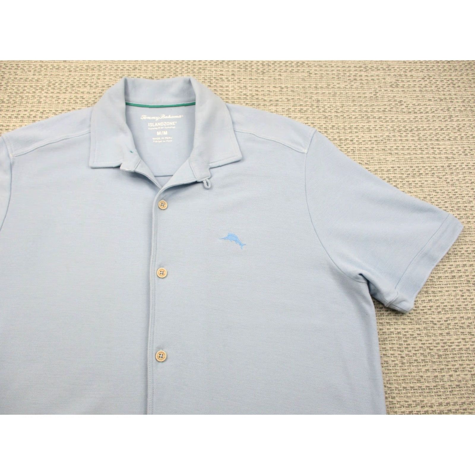 Tommy Bahama Tommy Bahama Shirt Mens Medium IslandZone Button Up Camp Casual Short Sleeve Size US M / EU 48-50 / 2 - 2 Thumbnail