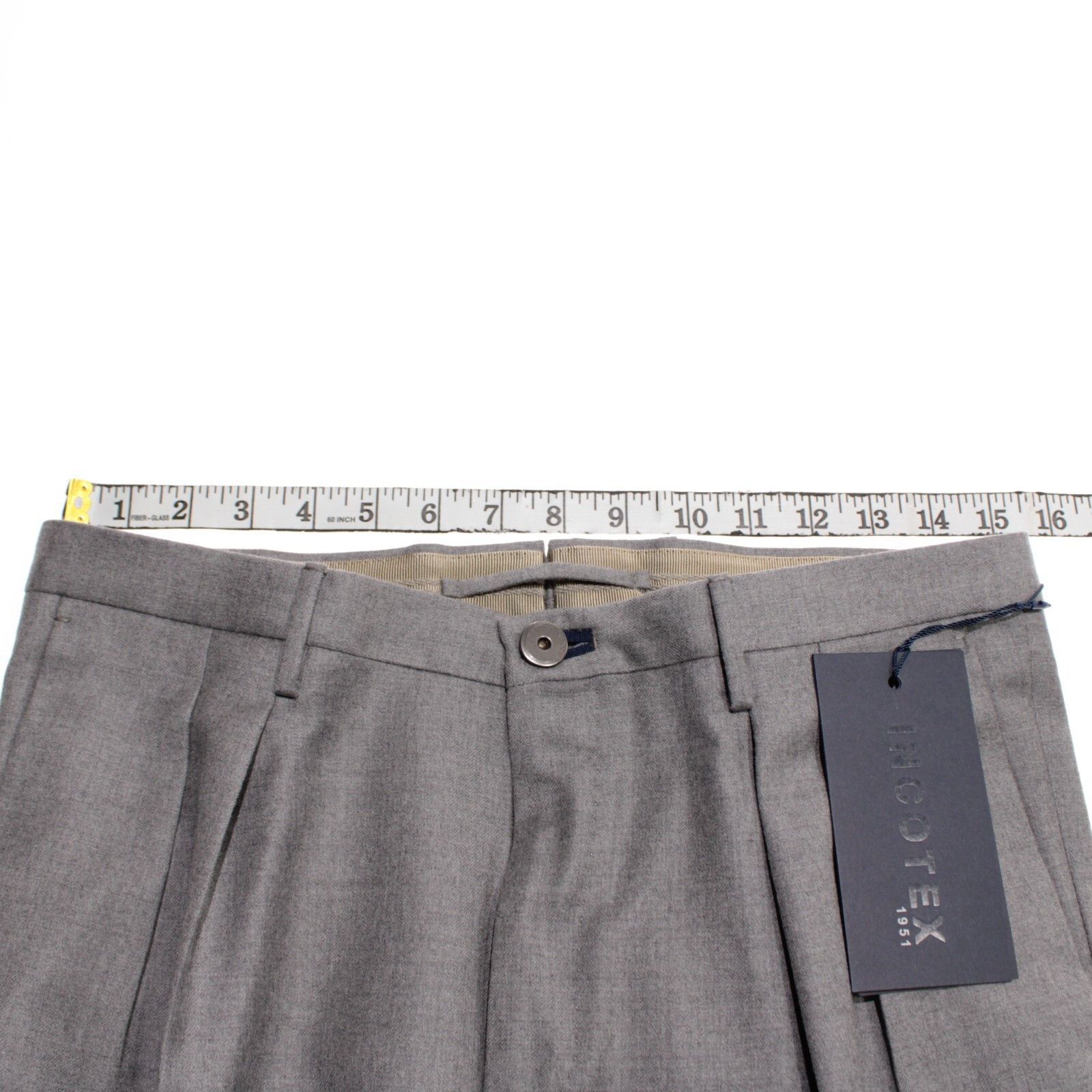 Incotex INCOTEX New with tags Dress Pants Size 30 US In Gray Size US 30 / EU 46 - 4 Thumbnail