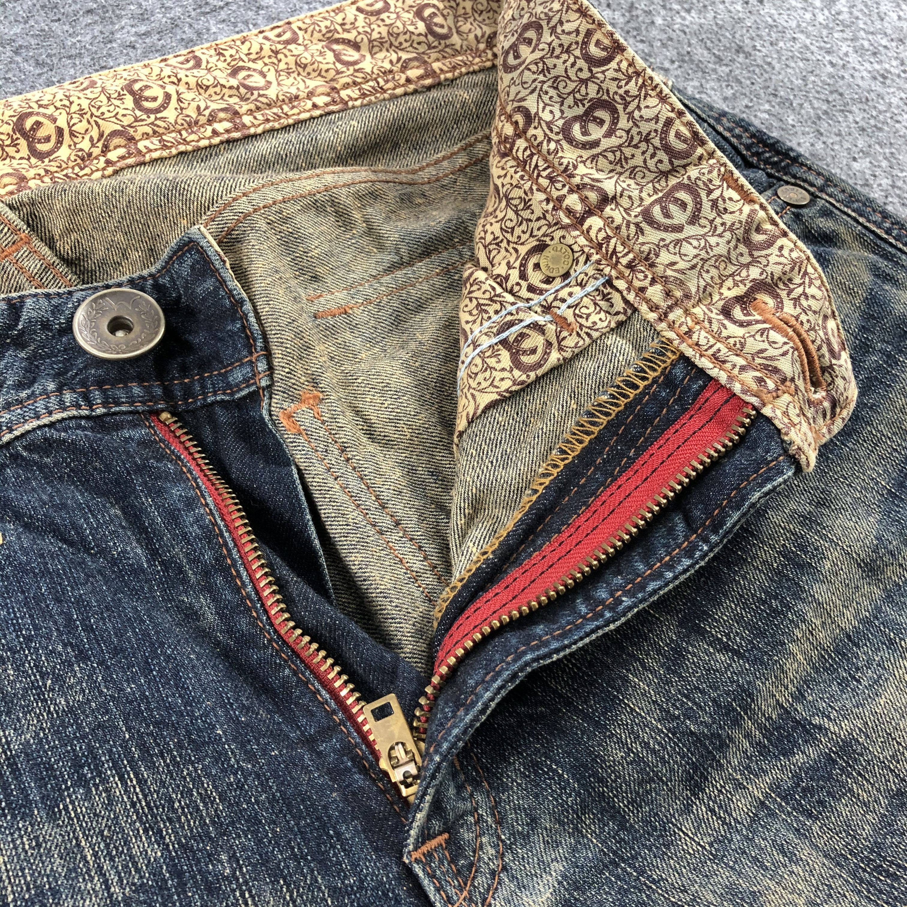 Edwin Vintage Edwin 503 Jeans-J1816 Size US 36 / EU 52 - 9 Thumbnail