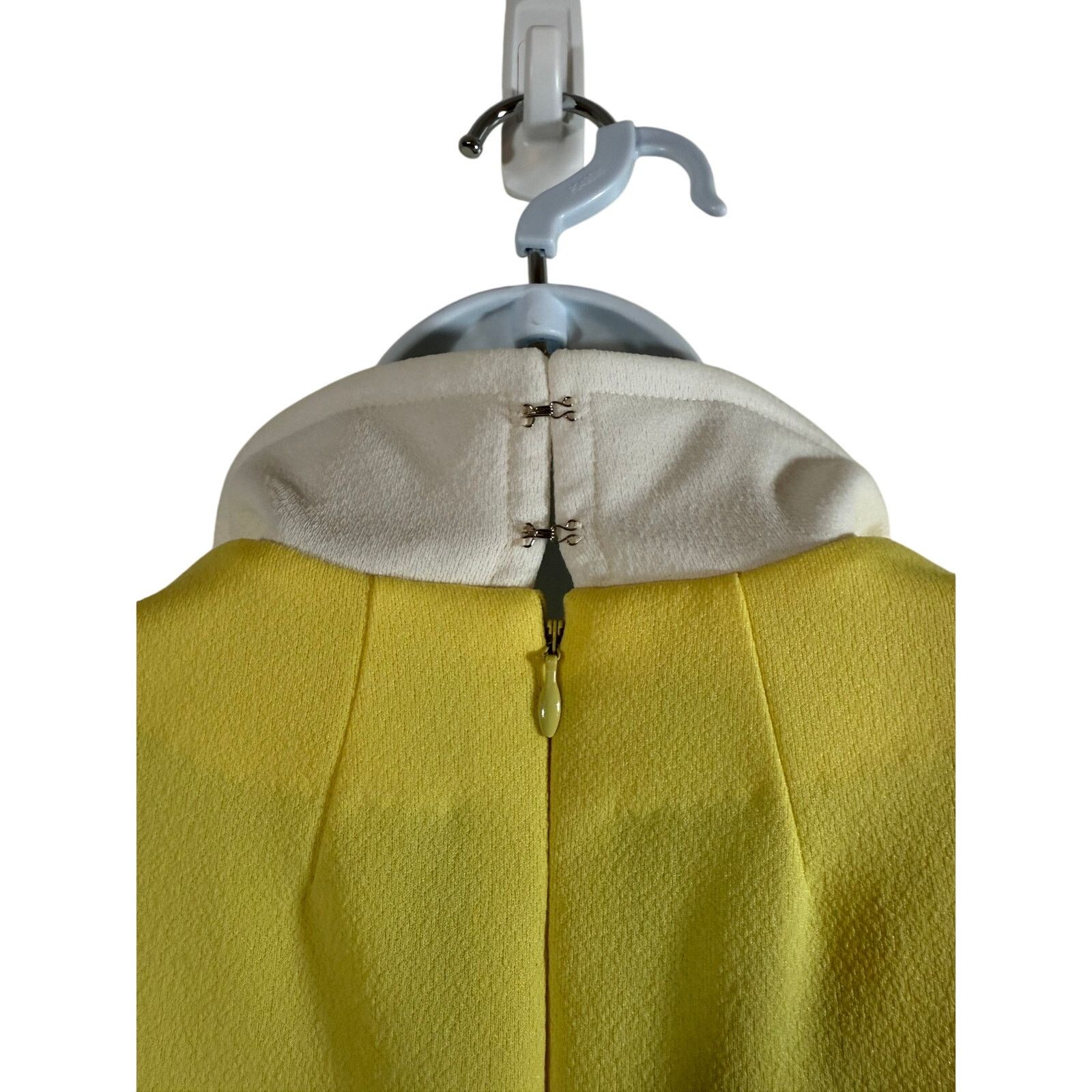 Vintage Vintage 1970's Collared Yellow Maxi Dress NO TAG Handmade Size ONE SIZE - 5 Thumbnail