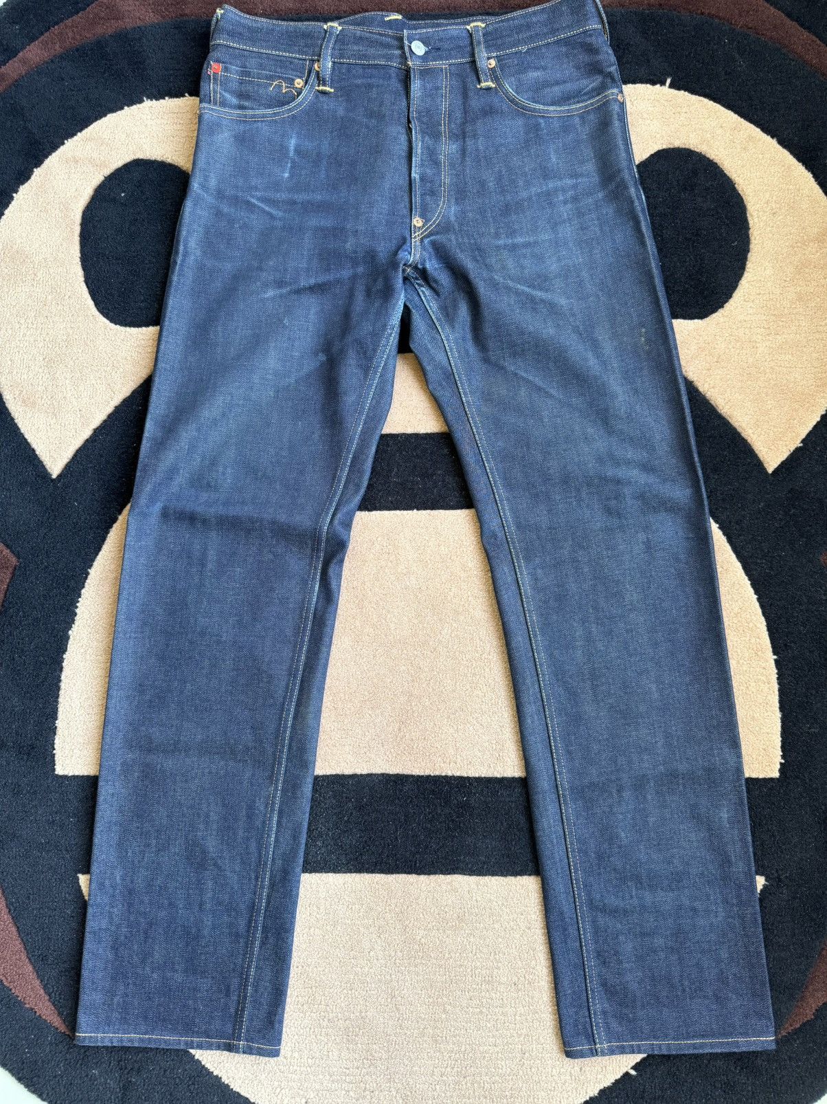 Evisu EVISU red cloud camo daicock style jeans！size：32x34 Size US 32 / EU 48 - 2 Thumbnail