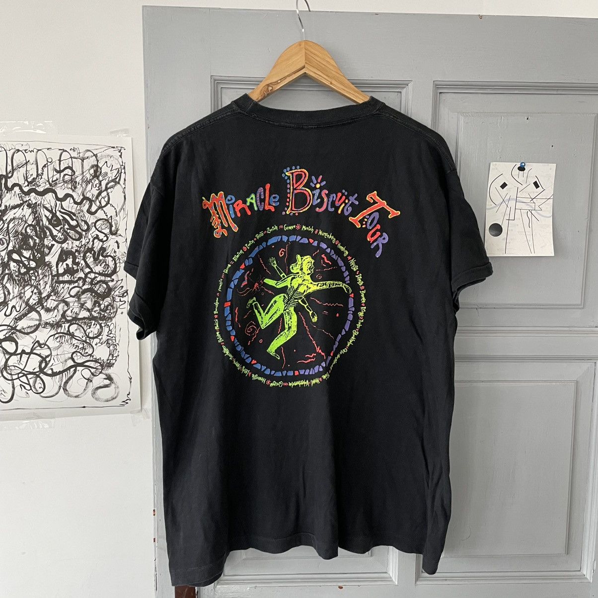 Band Tees × Vintage Vintage 1991 Living Colour Rare Band T-Shirt Size US L / EU 52-54 / 3 - 1 Thumbnail