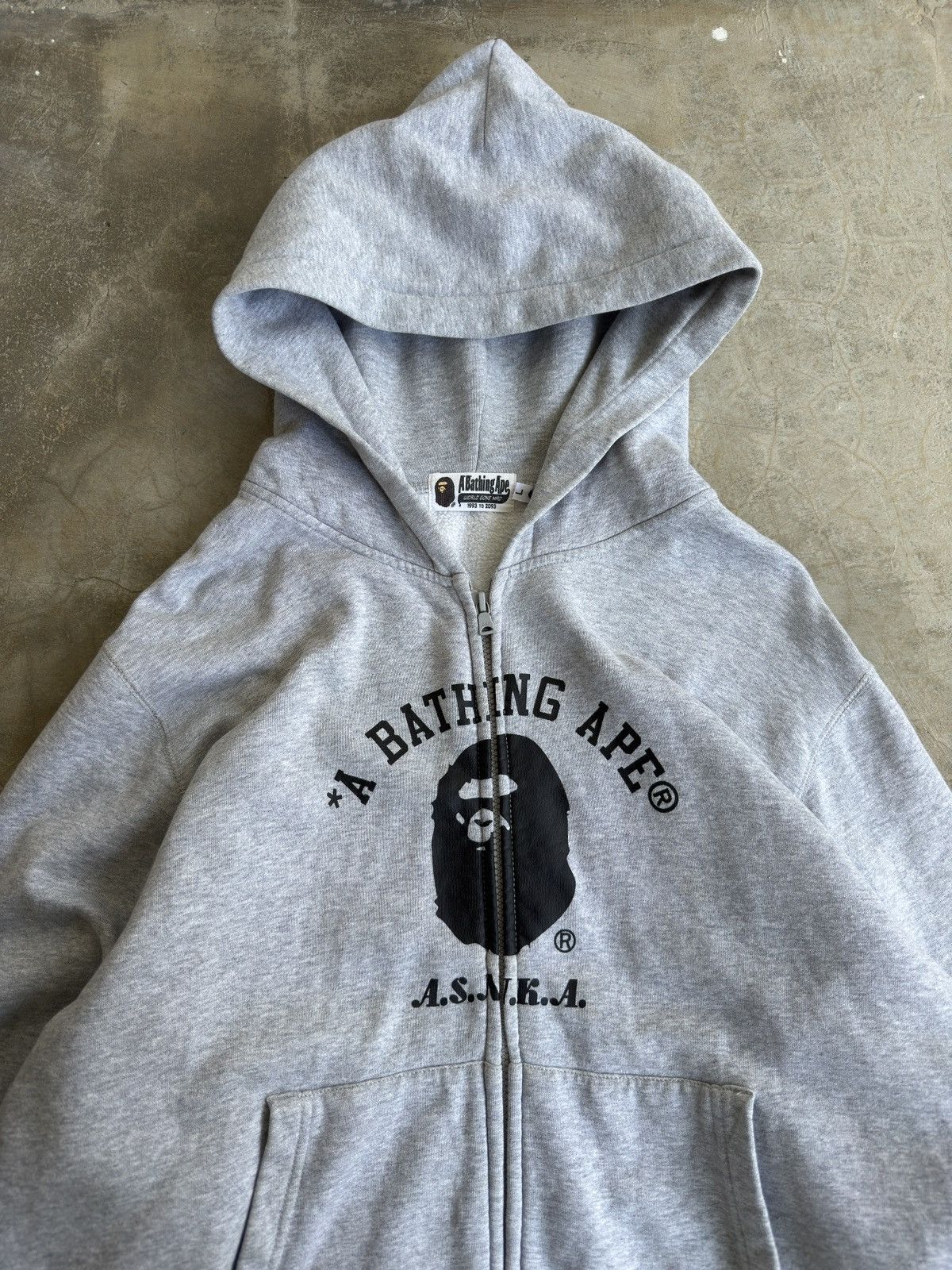 Bape A Bathing Ape Bape Ape shall never kill Ape zipper hoodie Size US L / EU 52-54 / 3 - 3 Thumbnail