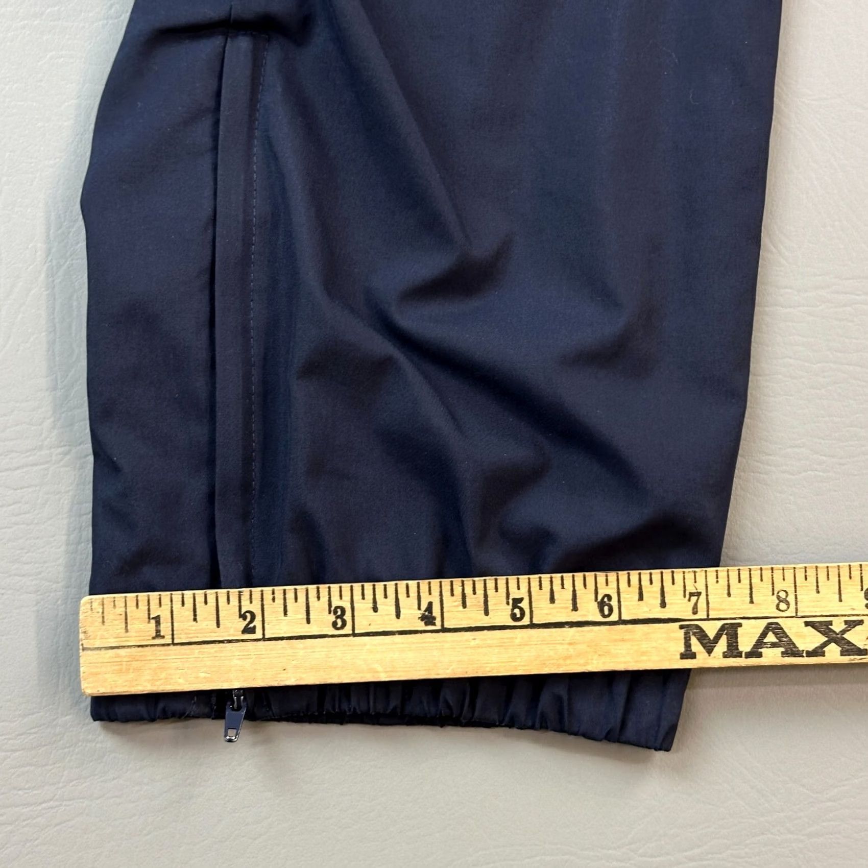 Champion VINTAGE Champion Pants Mens Small Blue Fleece Lined Ankle Zip Windbreaker Y2K Size US 29 - 6 Thumbnail