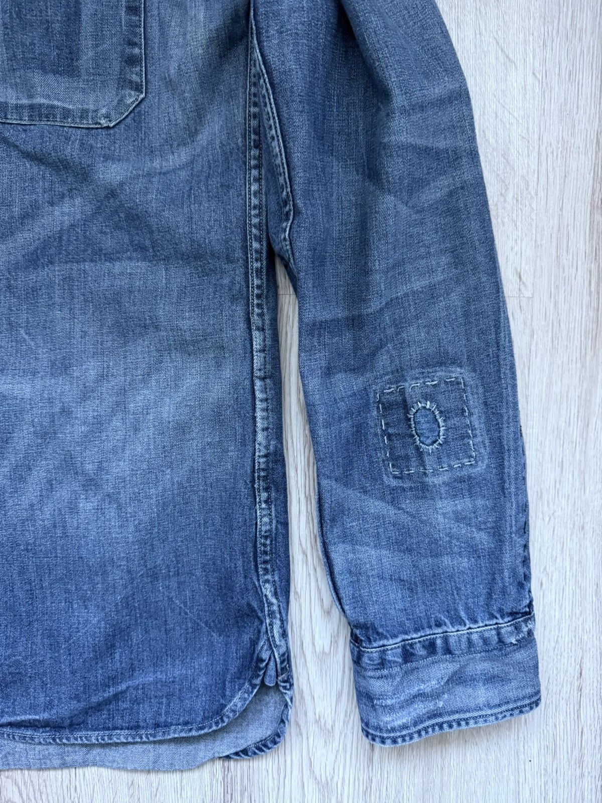 Levi's Levi’s 19573 Jackson Worker Denim Shirt Thick Workwear Denim Size US M / EU 48-50 / 2 - 3 Thumbnail
