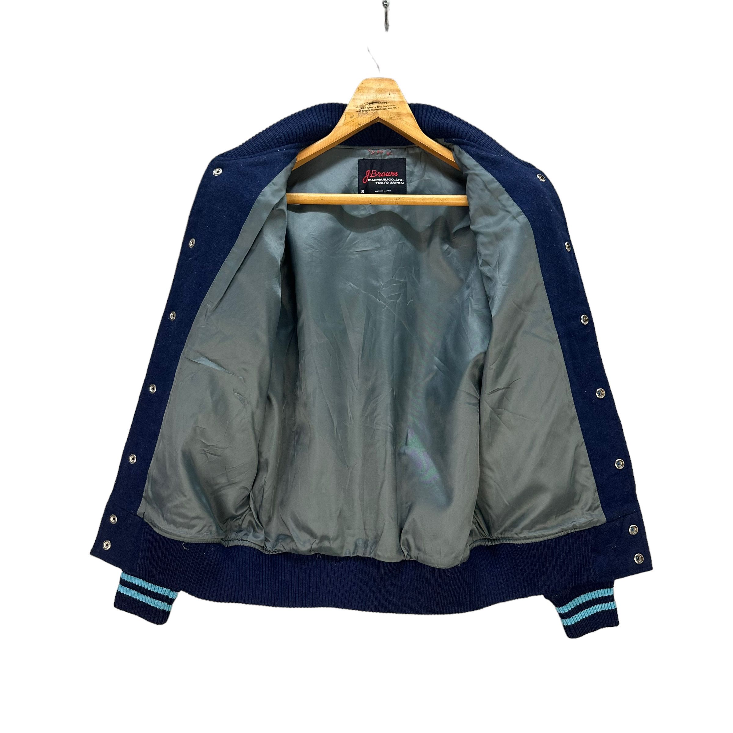 Other J. BROWN FUJIMARU NO 22 WOOL VARSITY JACKET #8316-003 Size US S / EU 44-46 / 1 - 7 Thumbnail