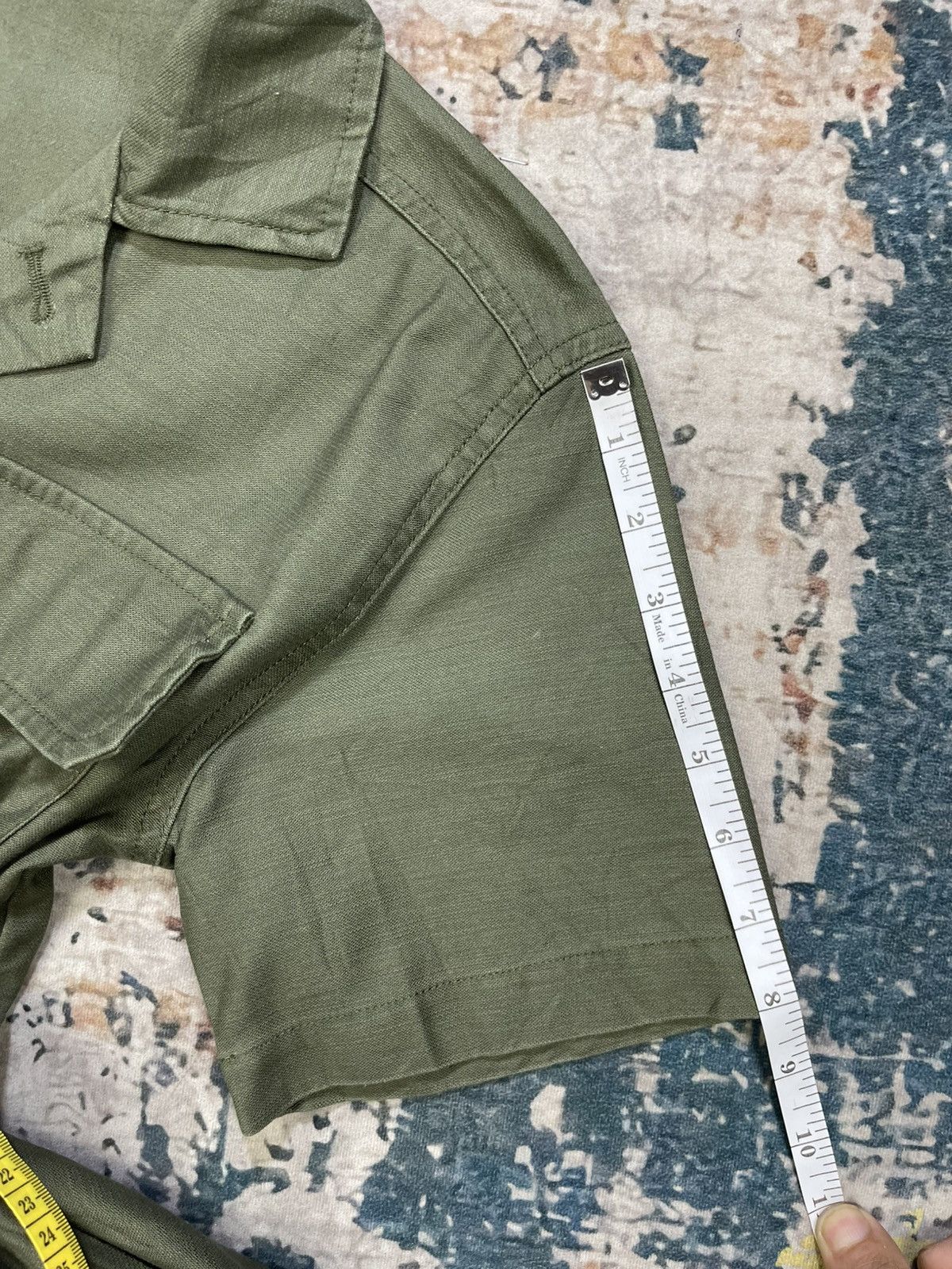 MOUSSY Azul By Moussy Olive Green Military Full Button Dress Size S / US 4 / IT 40 - 9 Thumbnail