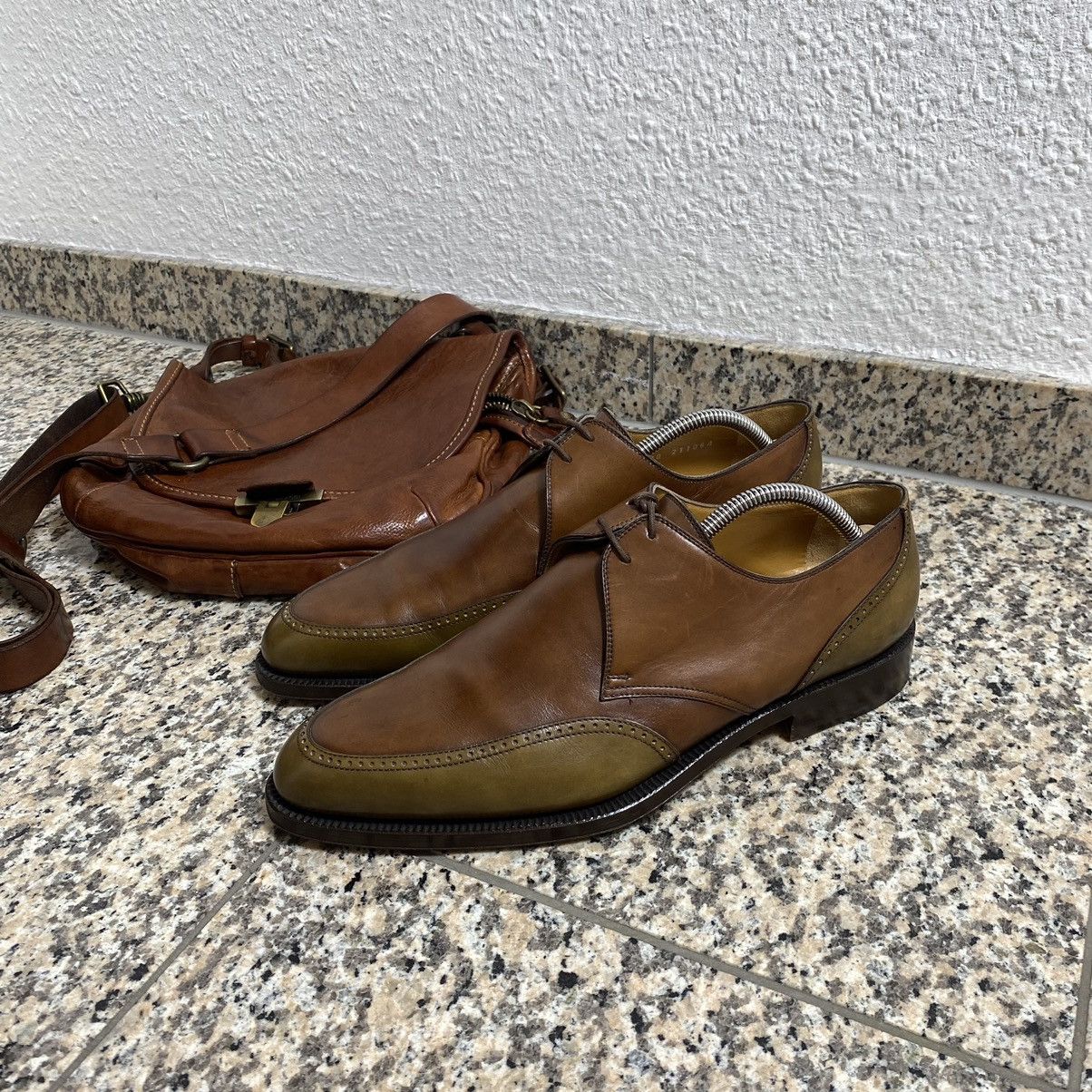 Brioni Leather Derby Shoes Brioni brown Size US 8.5 / EU 41-42 - 1 Thumbnail