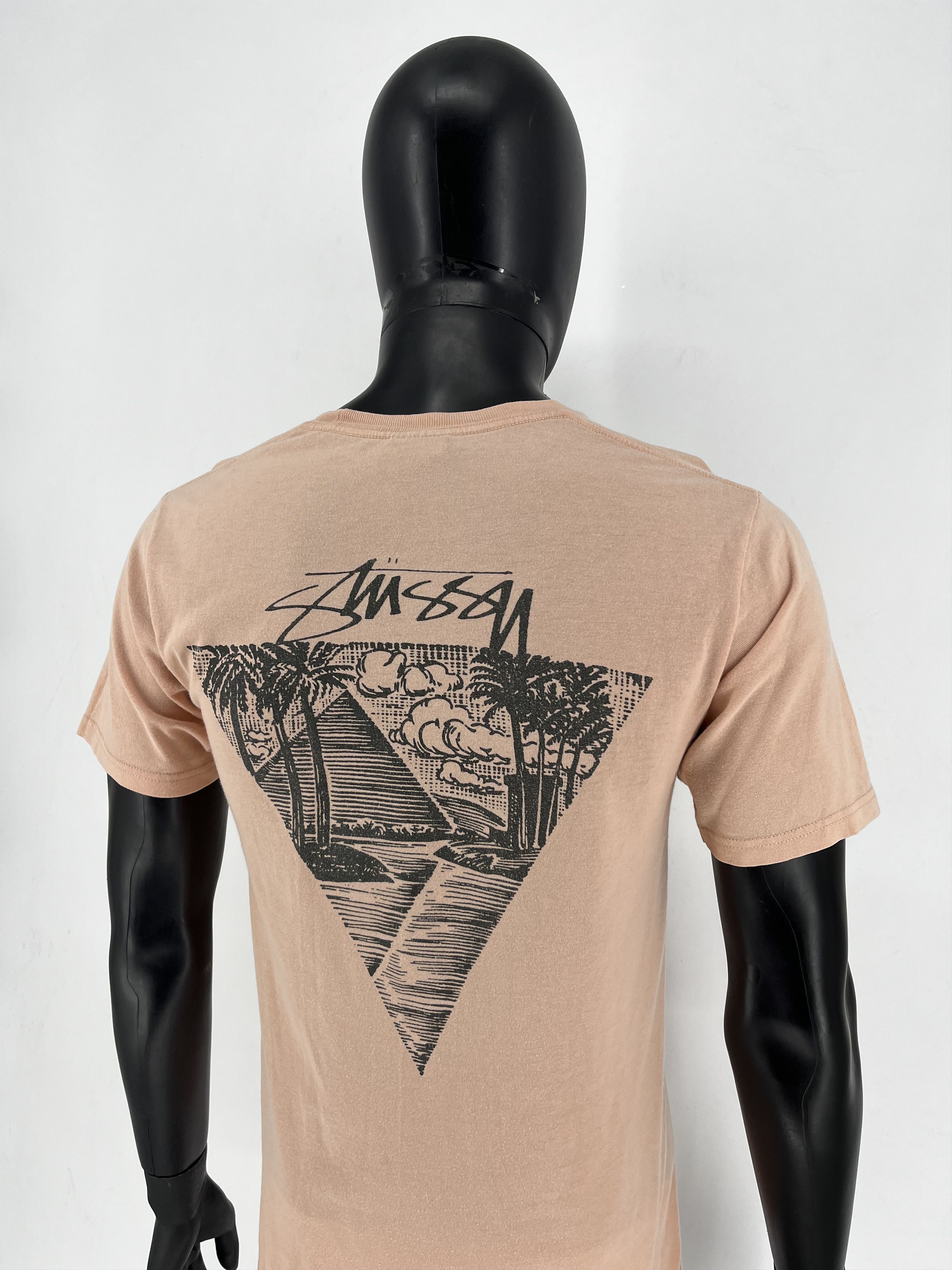 Other Stussy Overprinted Giza T Shirt Pale Salmon Size S Size US S / EU 44-46 / 1 - 9 Thumbnail
