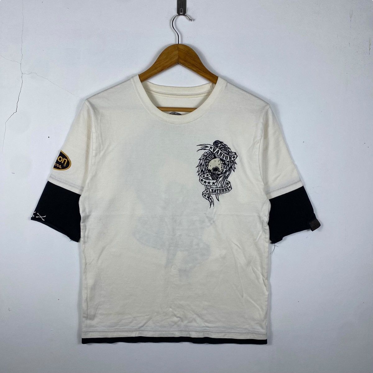 Vanson Leathers VANSON LEATHERS Championship Motorcycles Embroidery Tee Size US M / EU 48-50 / 2 - 5 Thumbnail