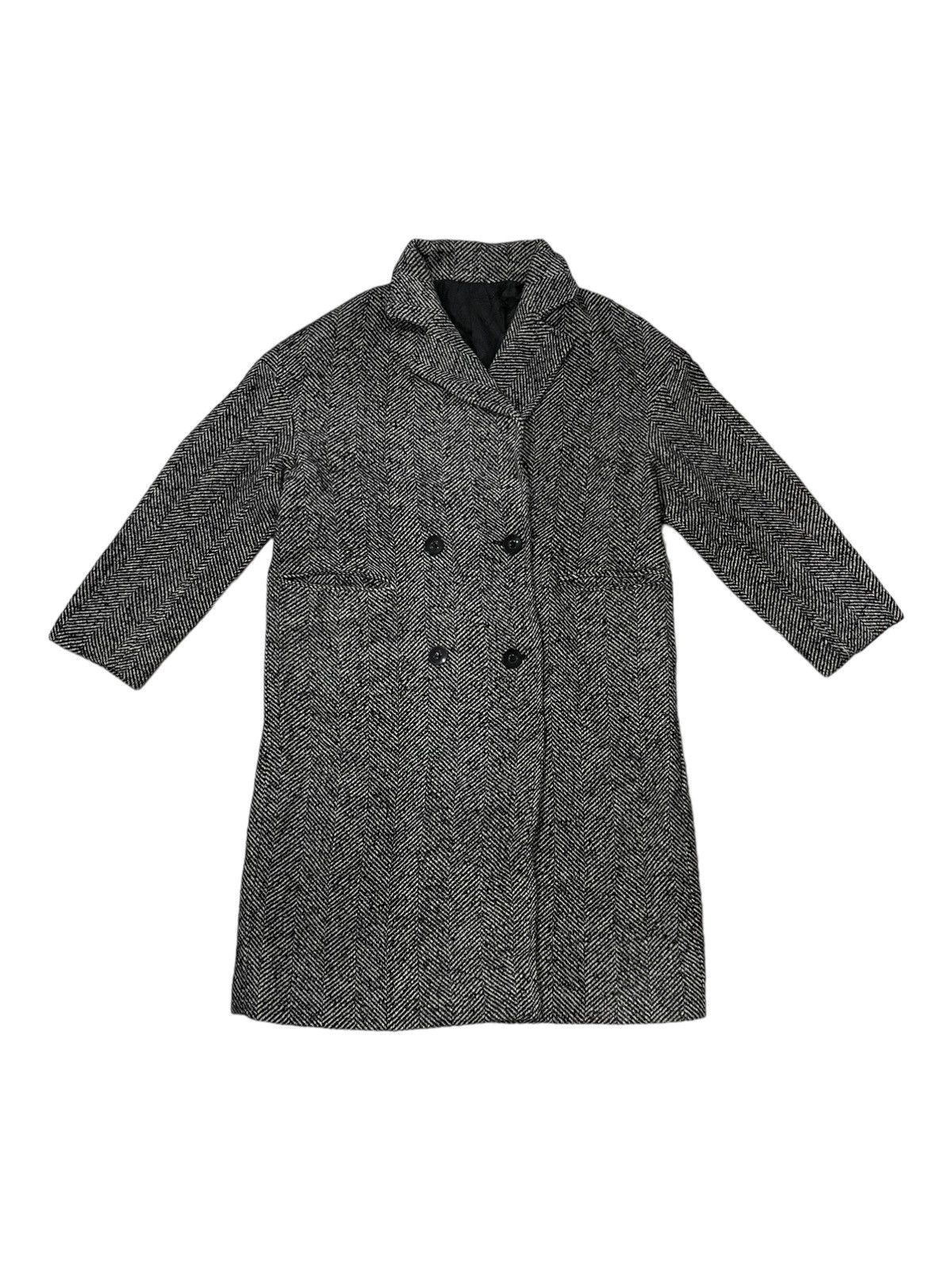 Japanese Brand Sense Of Place by Urban Research Wool Trench Coat Jacket Size US M / EU 48-50 / 2 - 2 Thumbnail