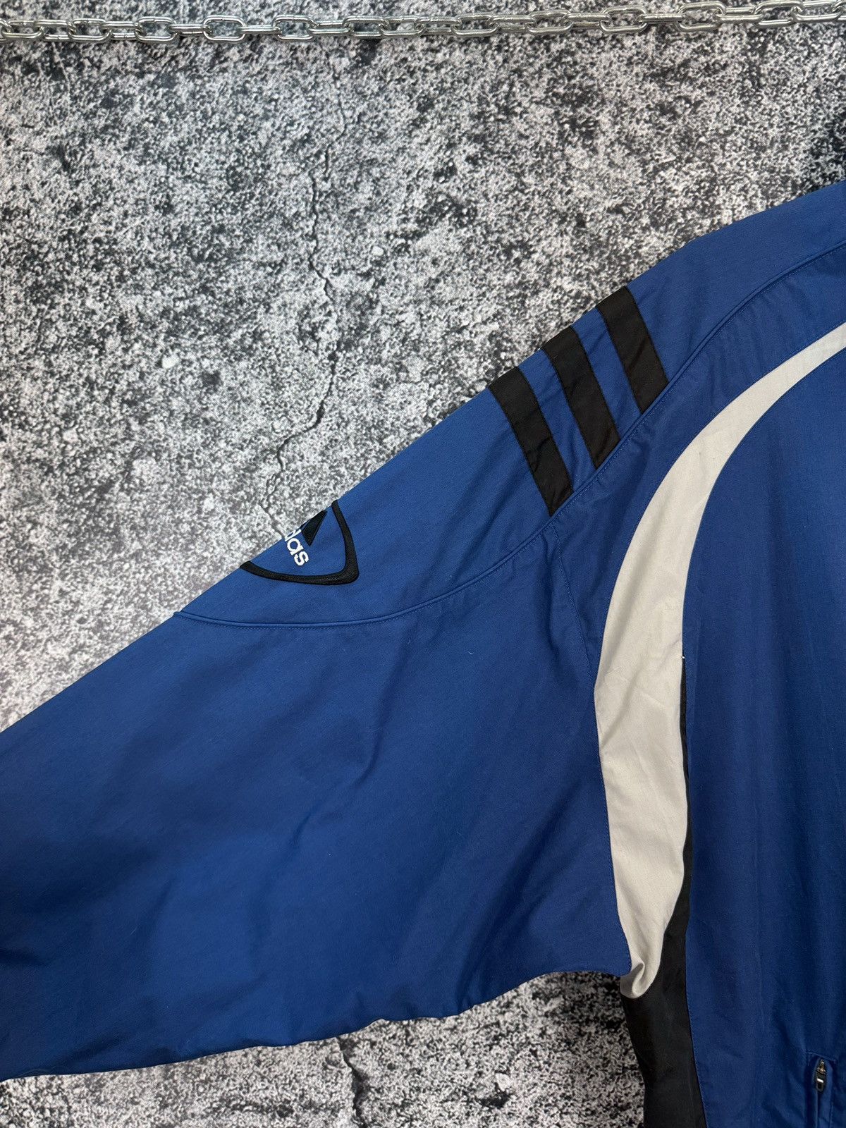 Adidas Men’s Adidas Vintage 90s Full Zip Track Jacket Size XL Size US XL / EU 56 / 4 - 6 Thumbnail