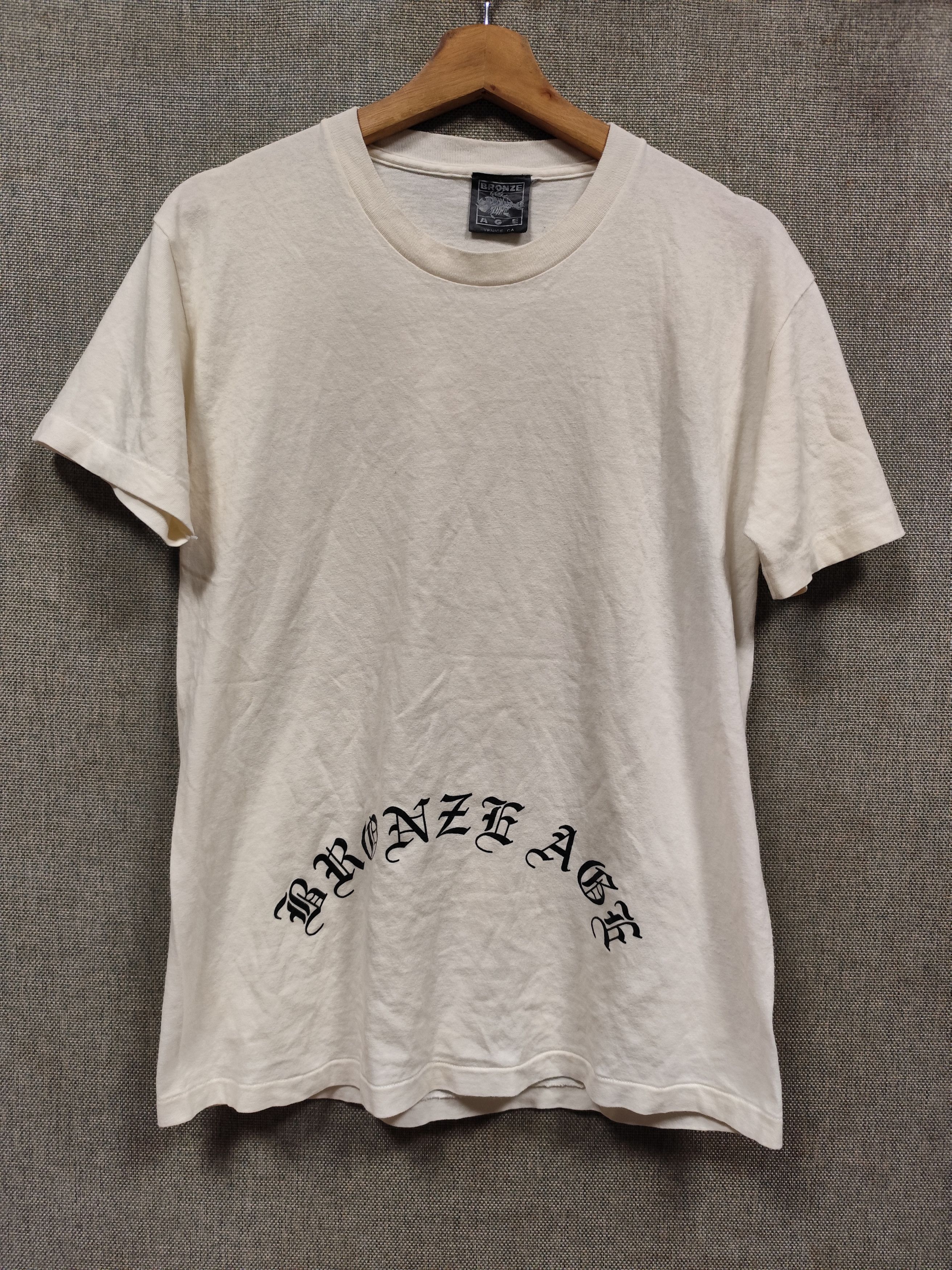 Vintage vintage 90s t shirt bronze age Size US S / EU 44-46 / 1 - 2 Thumbnail