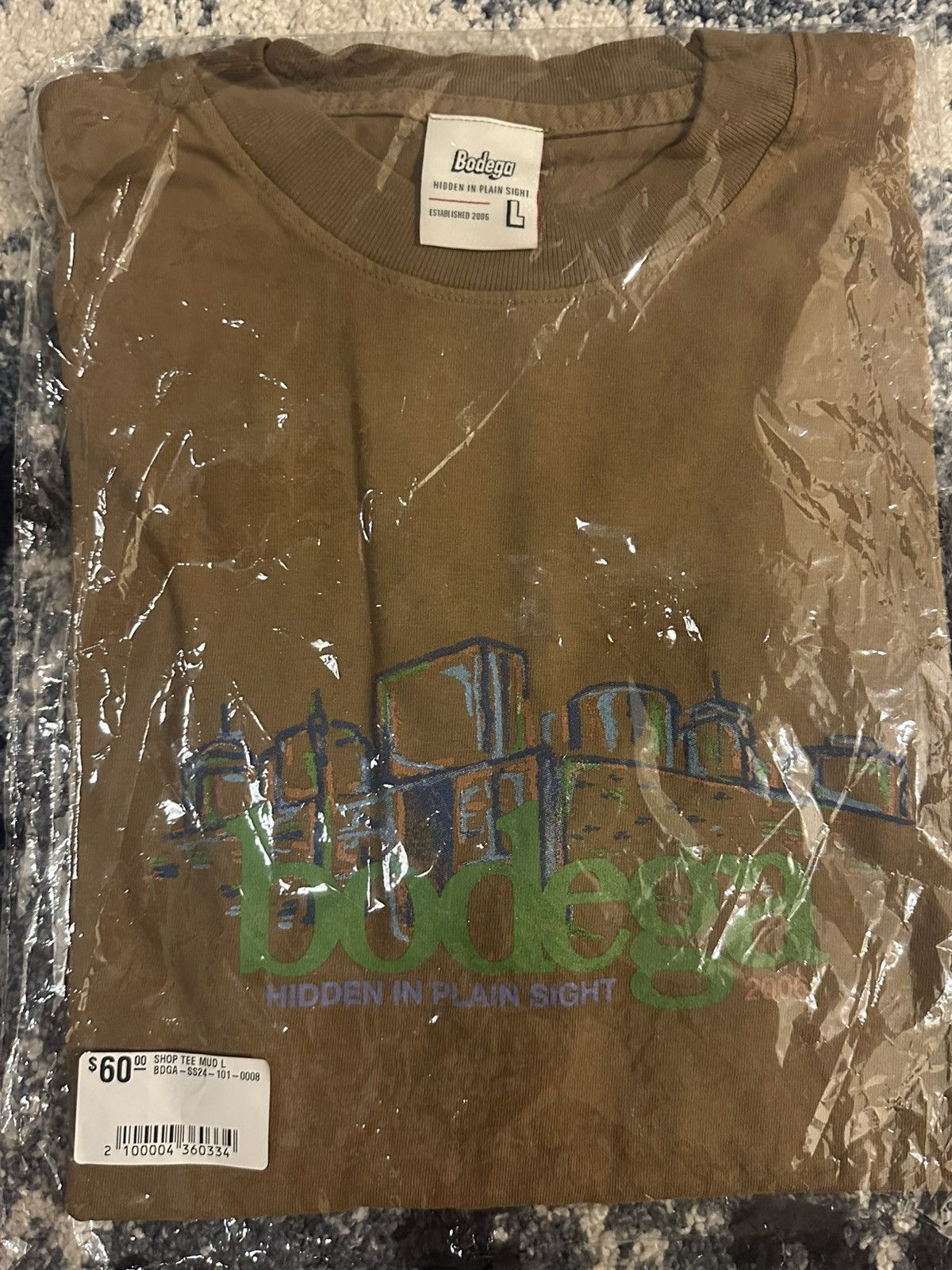 Bodega Light Brown Bodega T-shirt Size US L / EU 52-54 / 3 - 1 Thumbnail