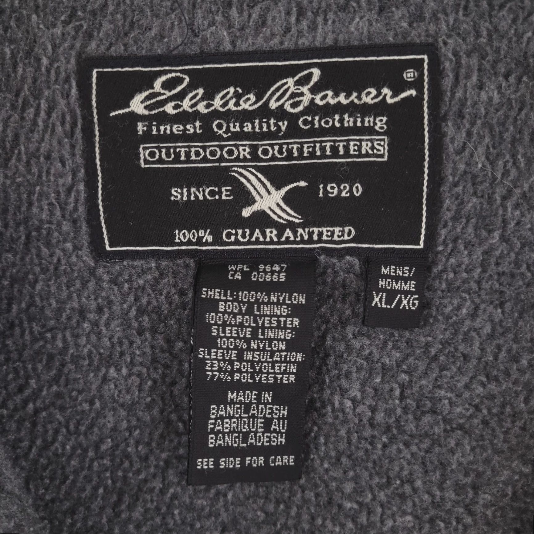 Eddie Bauer Eddie Bauer Jacket Mens XL Yellow Nylon Bomber Insulated Size US XL / EU 56 / 4 - 3 Thumbnail