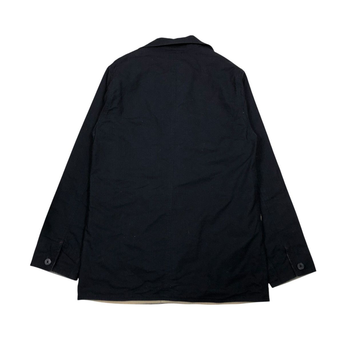 45rpm 🔥VINTAGE CHORE JACKET BLANKET STRIPED PORTLAND ISSEY MIYAKE Size US M / EU 48-50 / 2 - 3 Thumbnail