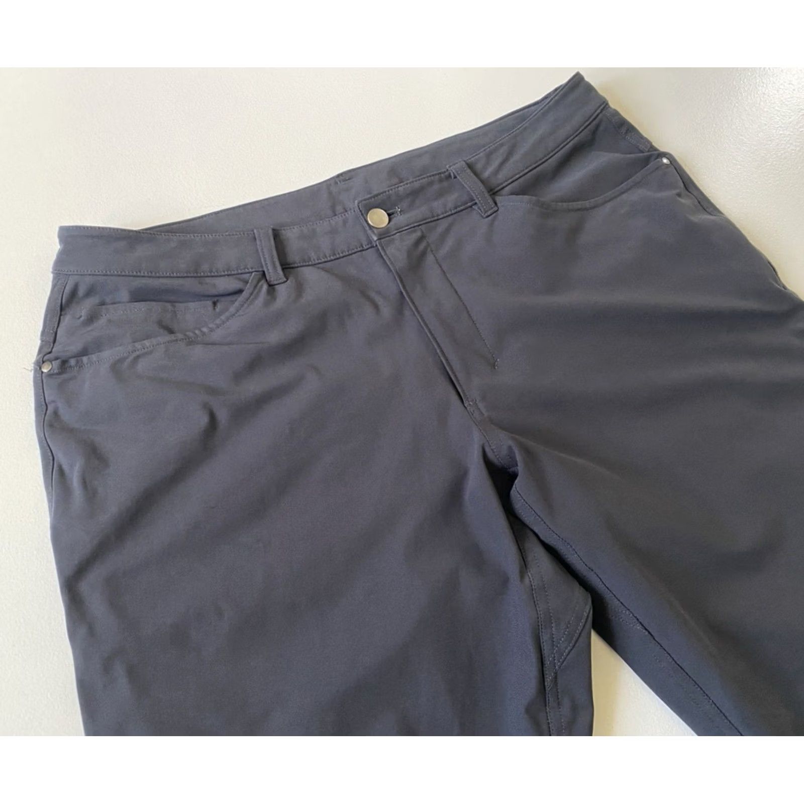 Lululemon Lululemon ABC Classic-Fit 5-Pocket Pants LM5583S Gray 34 Mens Chino City, Preppy, Jeans? Size US 34 / EU 50 - 5 Thumbnail