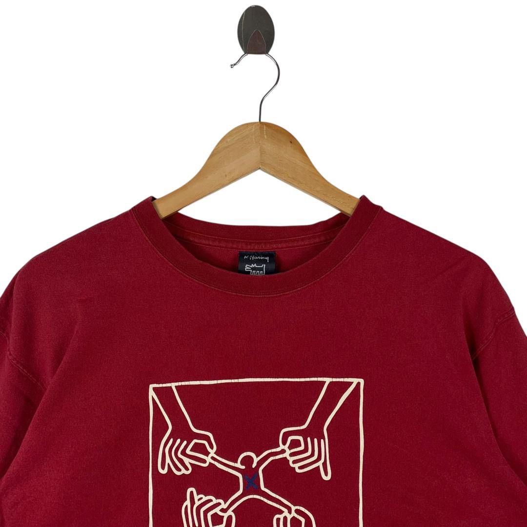 Keith Haring Vintage KEITH HARING pop art printed long sleeve tee Size US L / EU 52-54 / 3 - 2 Thumbnail