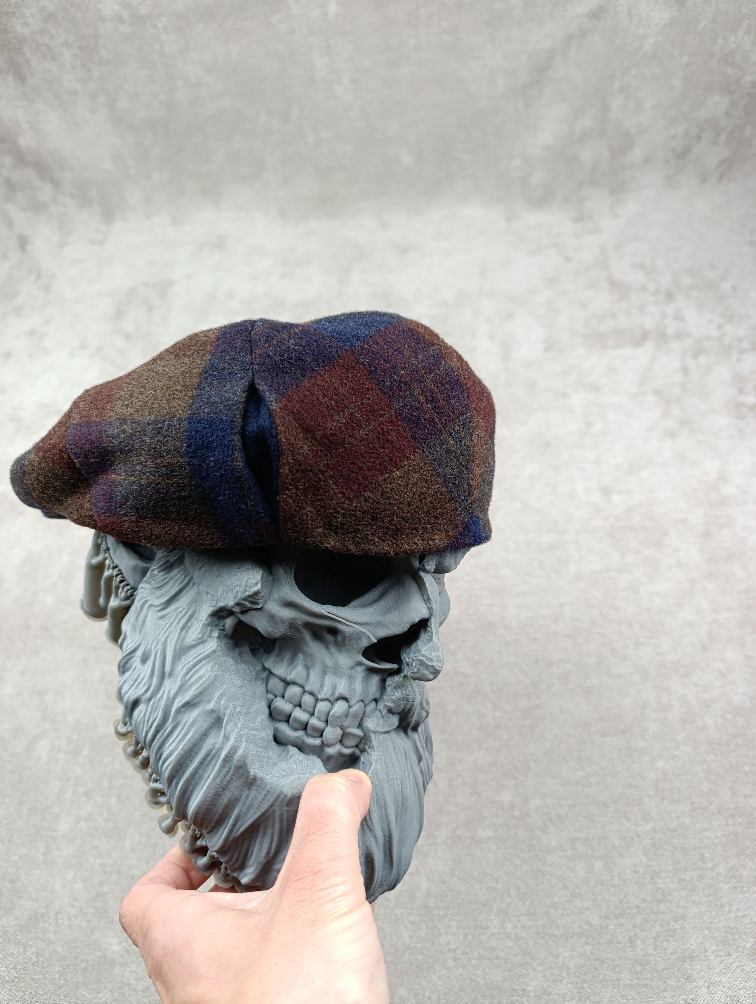 Vintage Vintage Doria Barbisio Wool Alpaca Flat Cap Newsboy Hat Size ONE SIZE - 3 Thumbnail