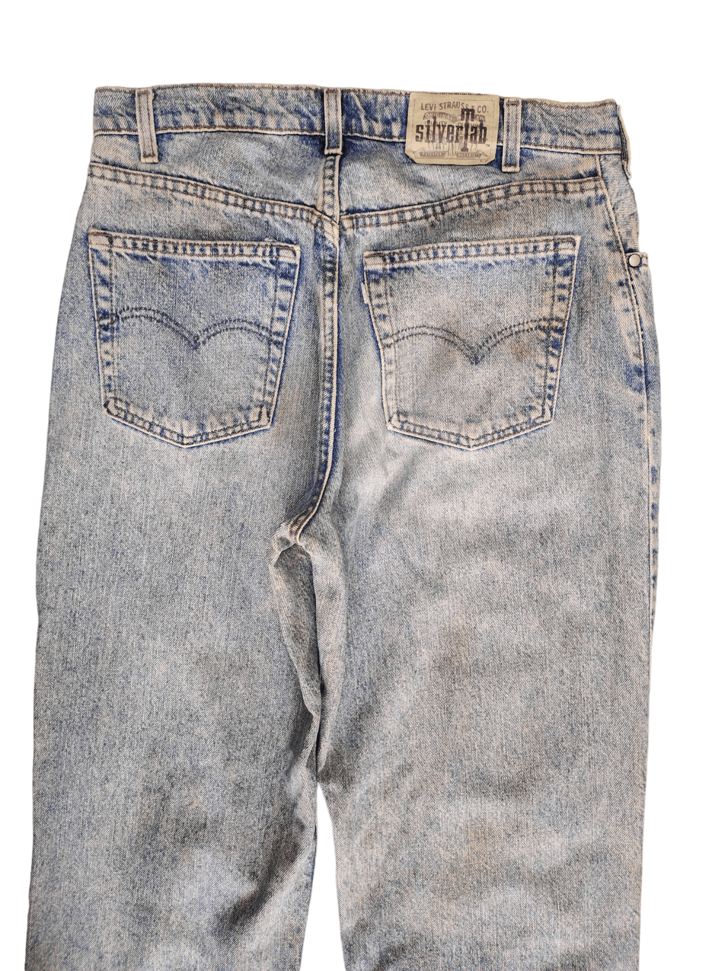 Levi's Vintage Clothing 90s Baggy Loose Jeans Levis Silvertab Loose Leg Hip Hop Y2k Size US 33 - 4 Thumbnail