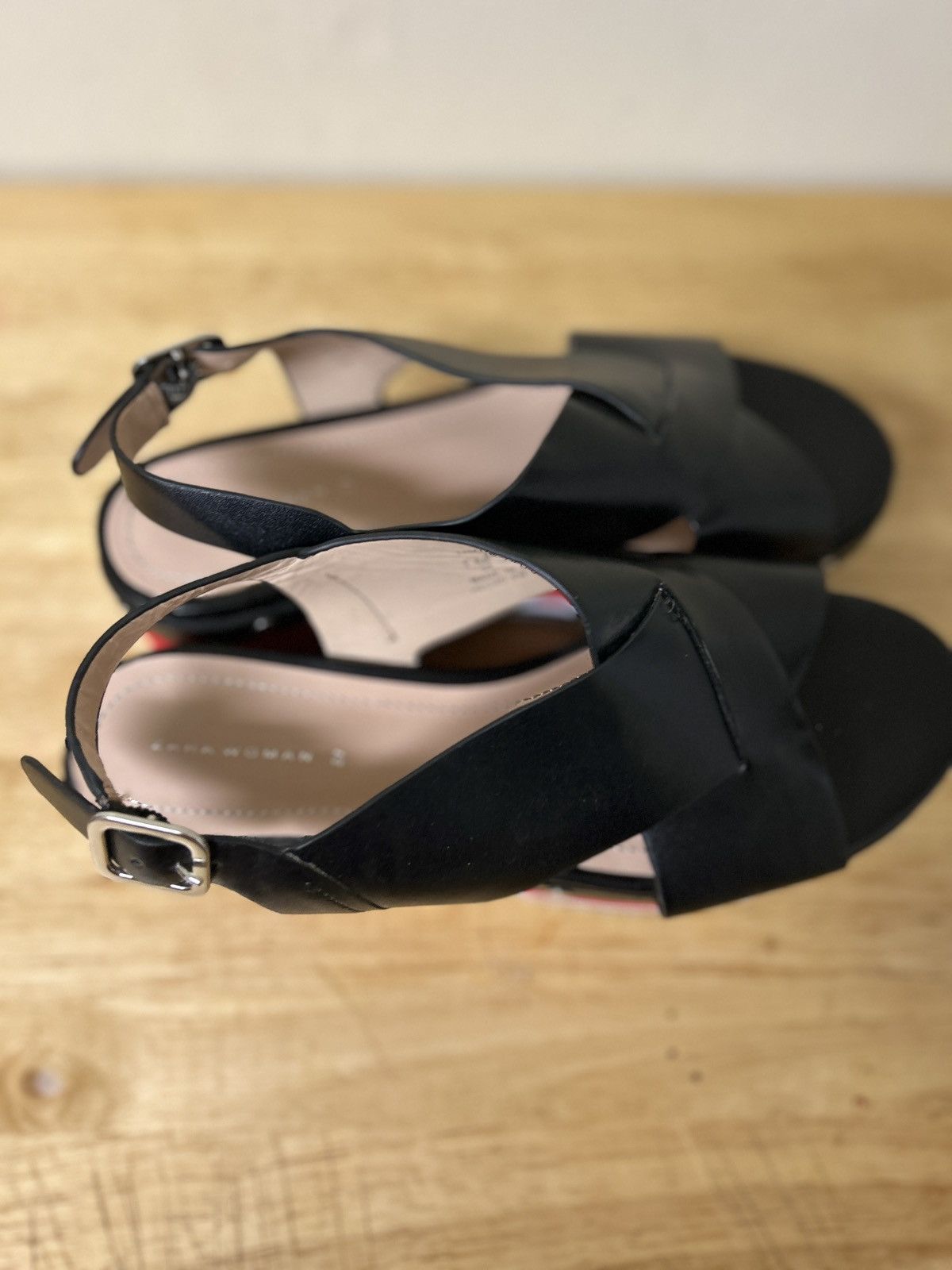 Zara Women’s Studded platform sandals 6.5(37) Size US 6.5 / IT 36.5 - 2 Thumbnail
