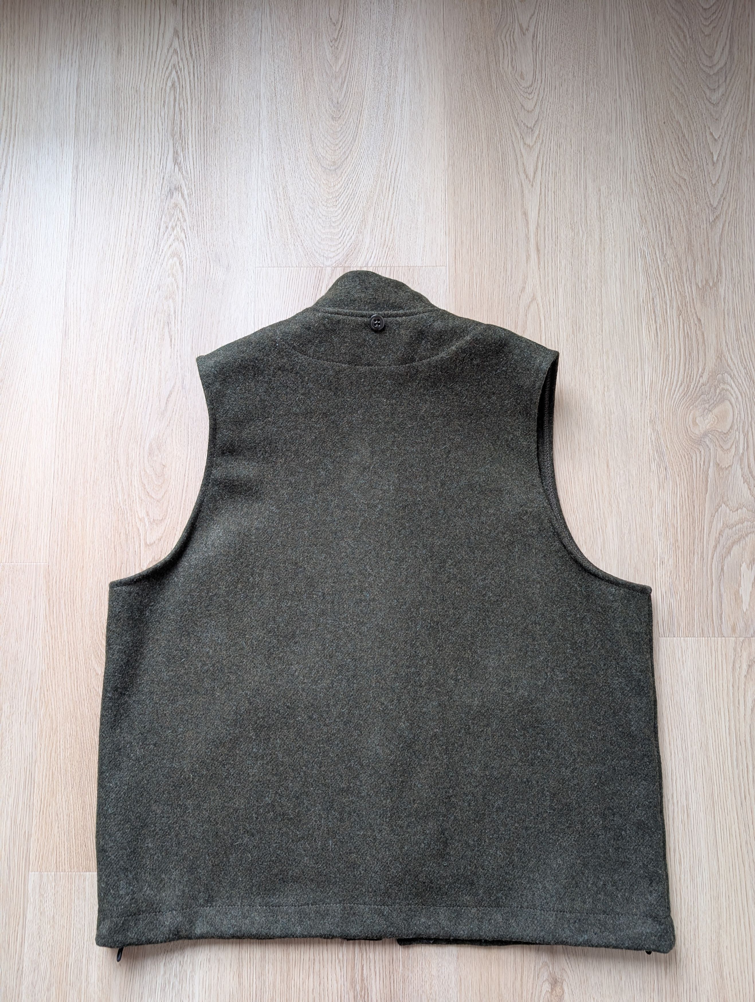 Filson FILSON Mackinaw 100% Wool Forest Green Zip Hunting Vest USA Size US L / EU 52-54 / 3 - 10 Thumbnail
