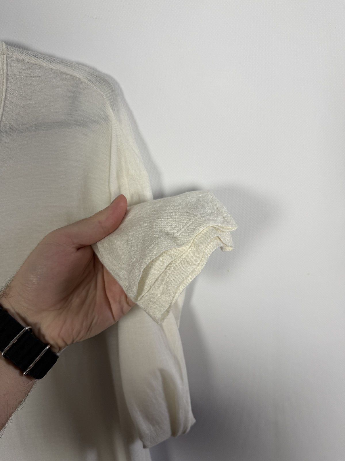 lot78 Lot78 Micromodal Cashmere Blend Long Sleeve Top Pullover XL Size XL / US 12-14 / IT 48-50 - 6 Thumbnail