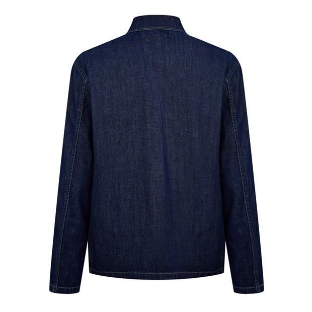 Prada PRADA Triangle Logo Denim Overshirt Size US M / EU 48-50 / 2 - 6 Thumbnail