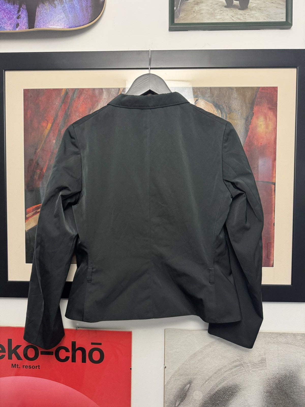Jil Sander Jil Sander Blazer Women Jacket Cropped Luxury Bllack Rare Size XS / US 0-2 / IT 36-38 - 3 Thumbnail