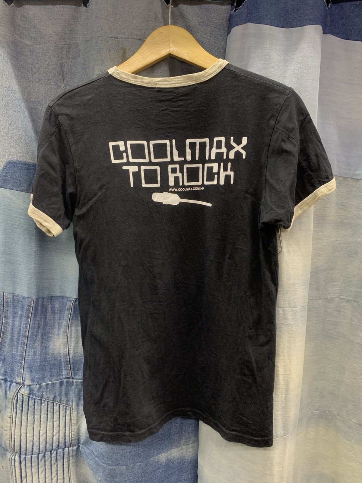 Hysteric Glamour × Japanese Brand 2000s y2k japan coolmax to rock ringer tees Size US S / EU 44-46 / 1 - 9 Thumbnail