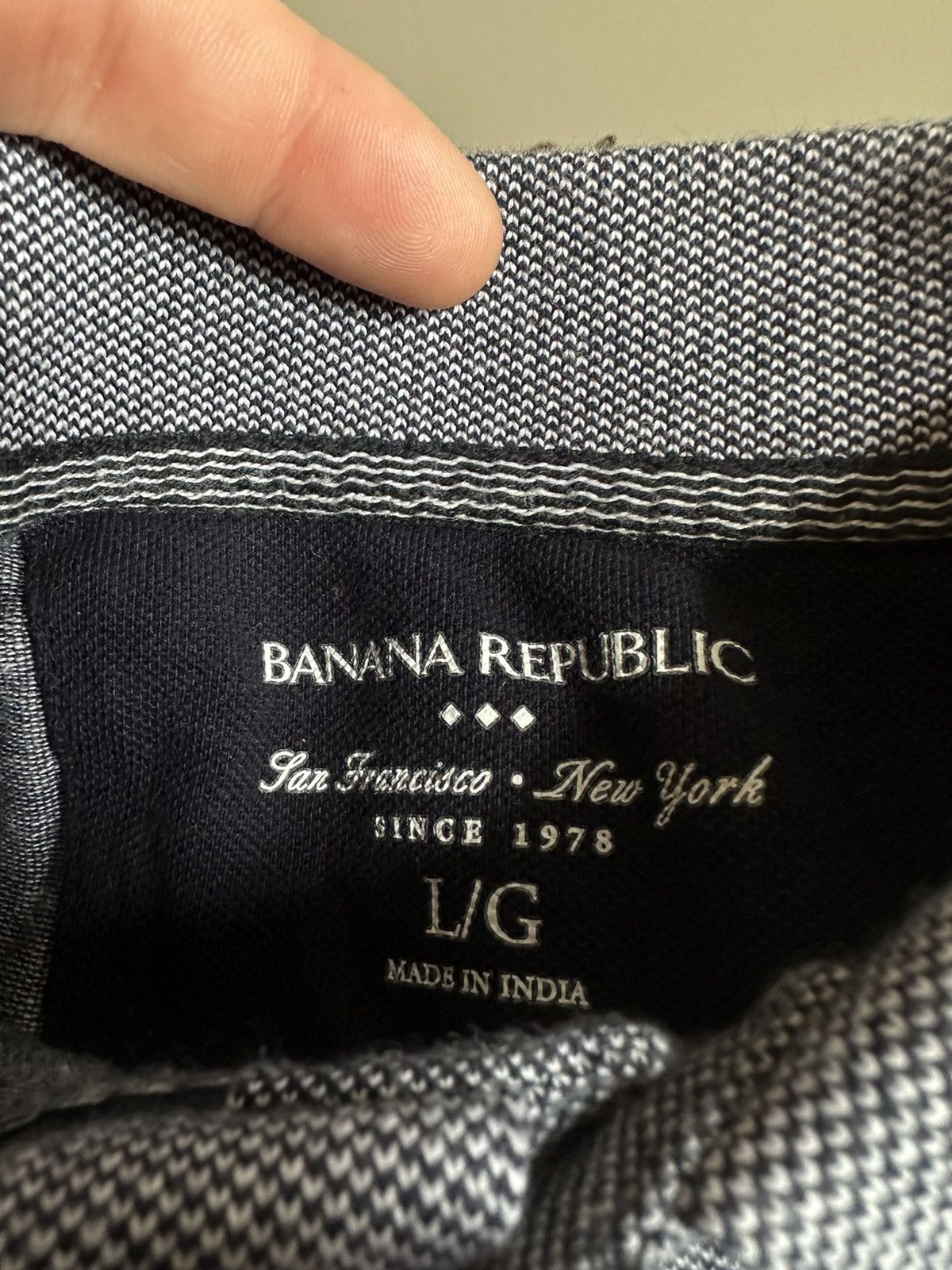 Banana Republic Banana Republic Polo Shirt Size US L / EU 52-54 / 3 - 3 Thumbnail