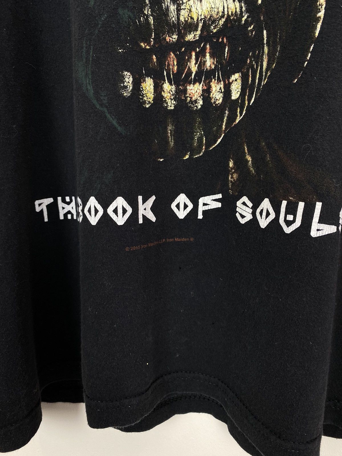 Iron Maiden Iron Maiden The Book Of Souls Tour T Shirt Big Logo Sz Large Size US L / EU 52-54 / 3 - 3 Thumbnail