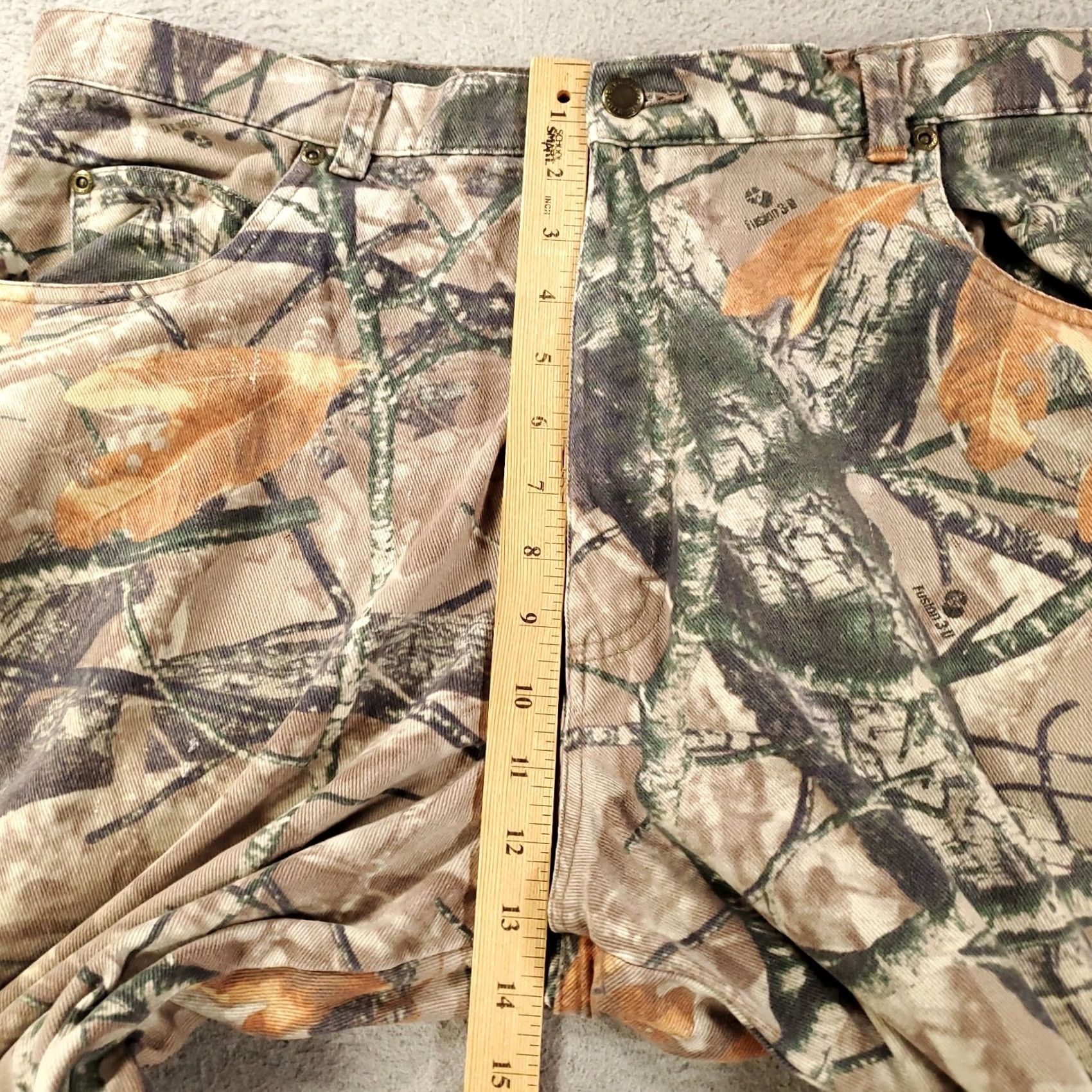 Wrangler VINTAGE Wrangler Jeans Mens 40x32 Camouflage 5-Pocket Denim Straight Hunting Camouflage Nature 3D Grunge Fall Winter Spring Summer Men Size US 40 / EU 56 - 3 Thumbnail