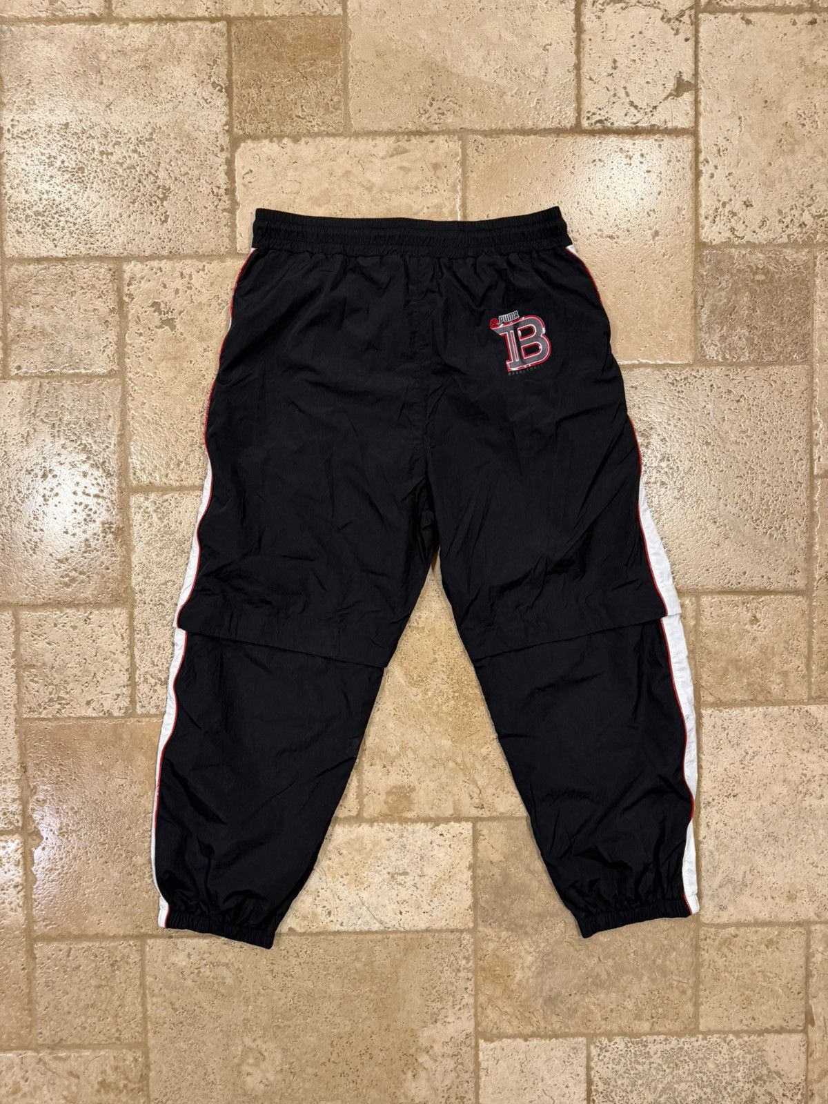 Balmain Balmain x Puma Nylon Black Coverterable Track Jogger Pants Size US 36 / EU 52 - 5 Thumbnail