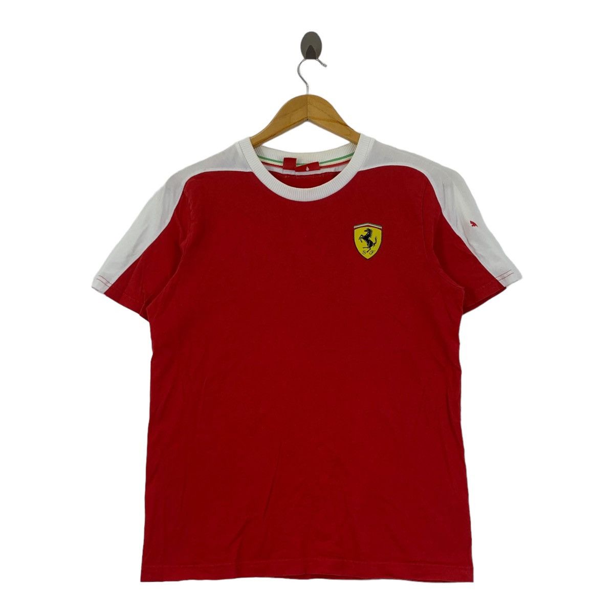 Ferrari × Puma SCUDERIA FERRARI x PUMA Official Product Tee Shirt Top Super Size US M / EU 48-50 / 2 - 1 Thumbnail