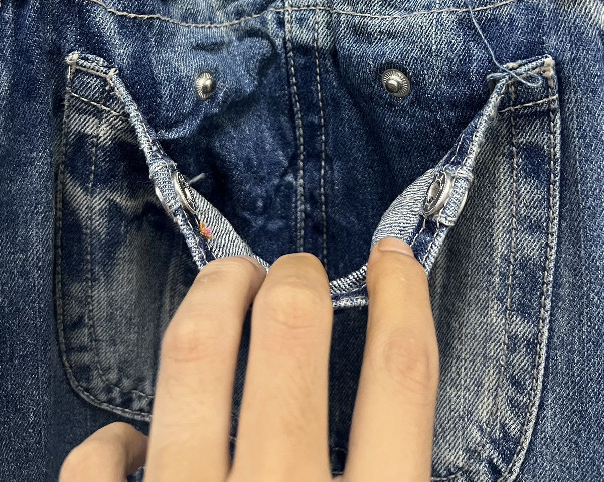 Japanese Brand × Vintage Vintage Y2K Style Japanese Denim Overalls by H.C.M.II Size L Size US 36 / EU 52 - 7 Thumbnail